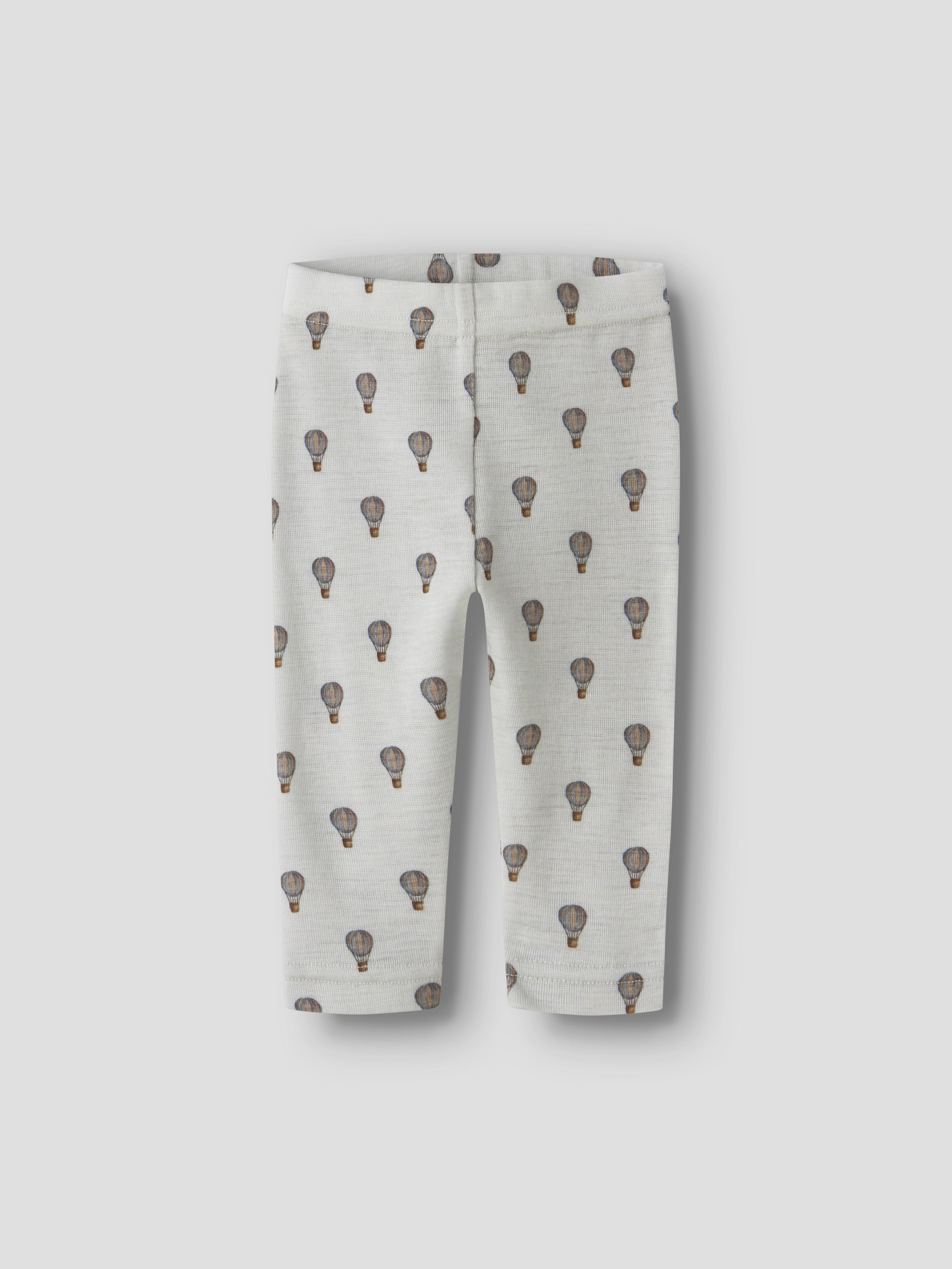 Lil Atelier - Noel Nor Wool Slim Legging - Oyster Mushroom / Airballoon