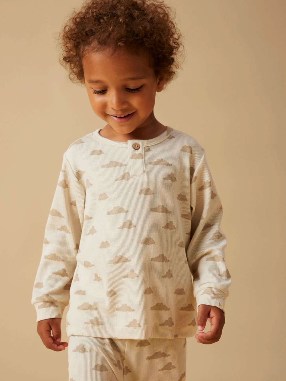 Lil Atelier Gago LS Nightset - Turtledove/Sky