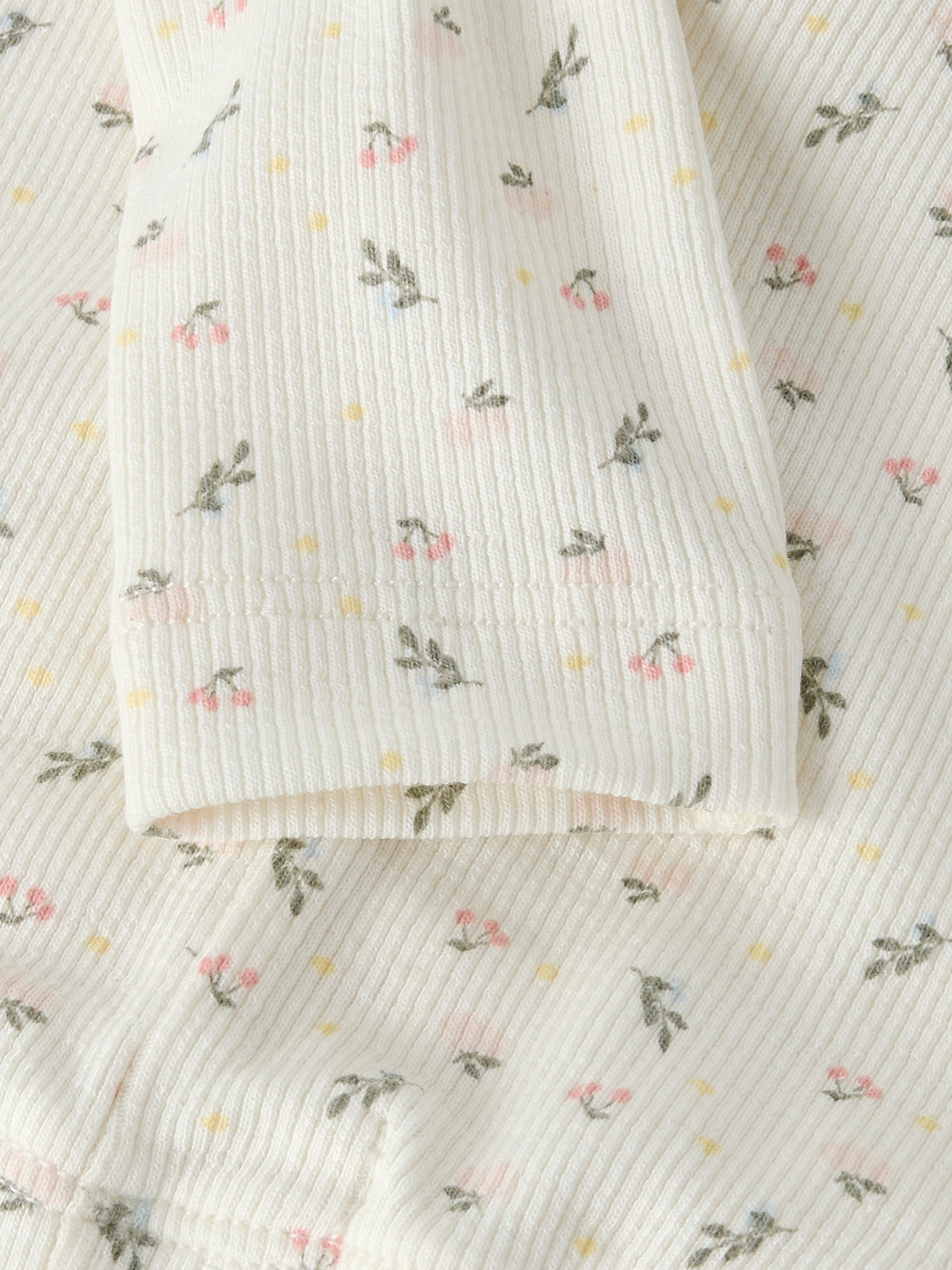 Lil Atelier Gago Slim Leggings NOOS - Coconut Milk/Small Flower