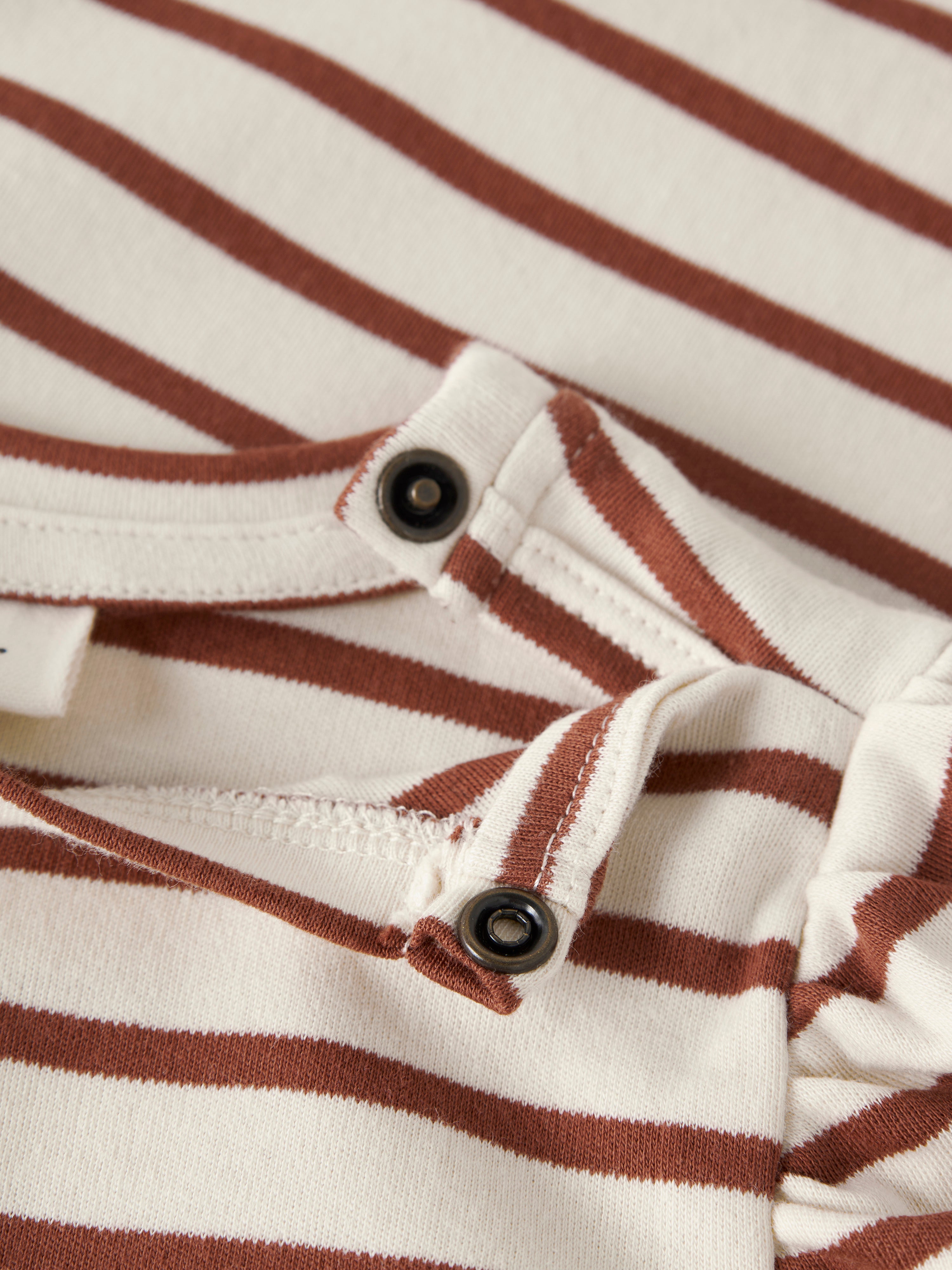 Lil Atelier Limia - Mia LS Body - Turtledove/Maple Syrup