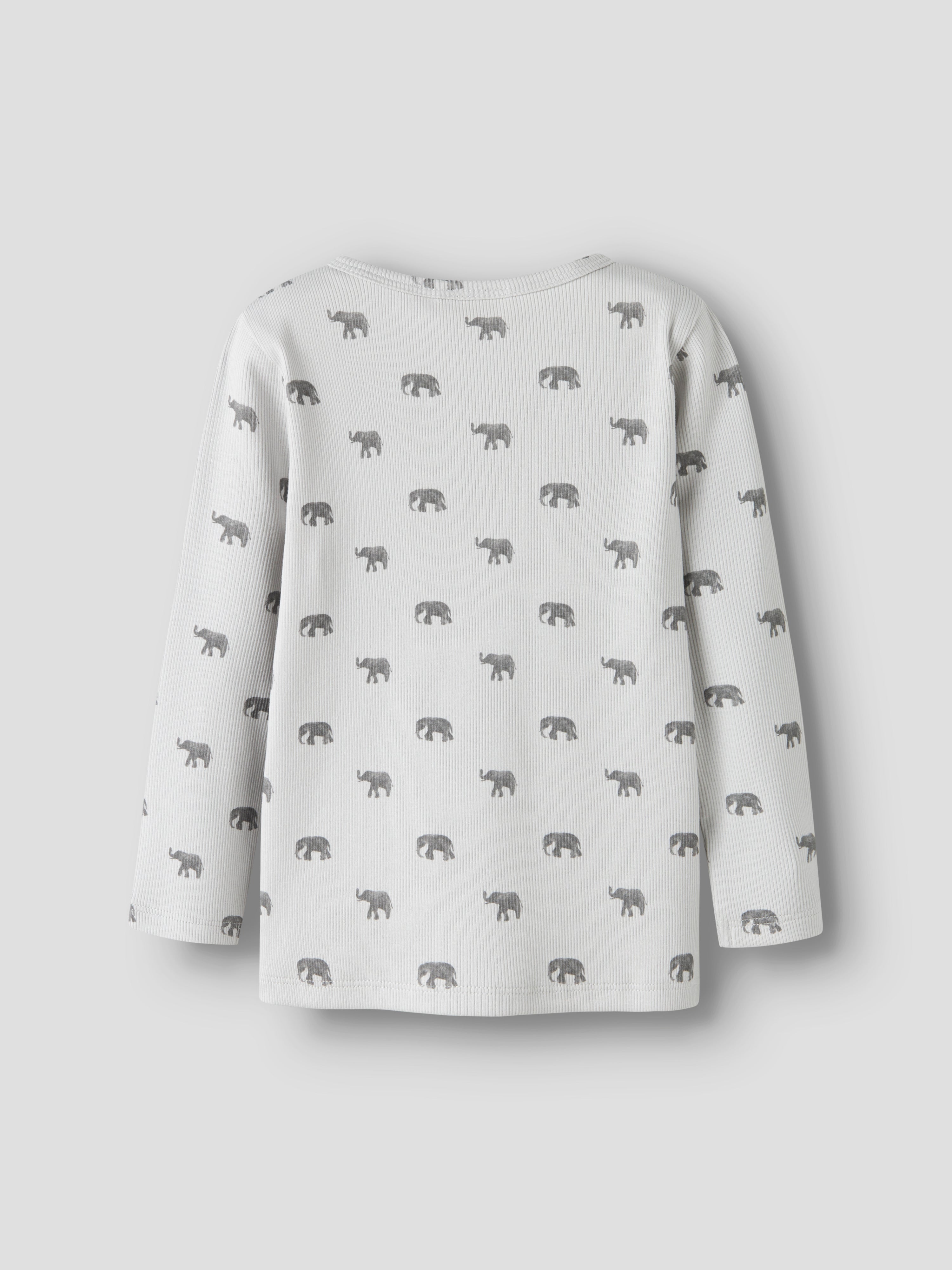 Lil Atelier Lavo - Eno Top - Glacier Gray/Elephant