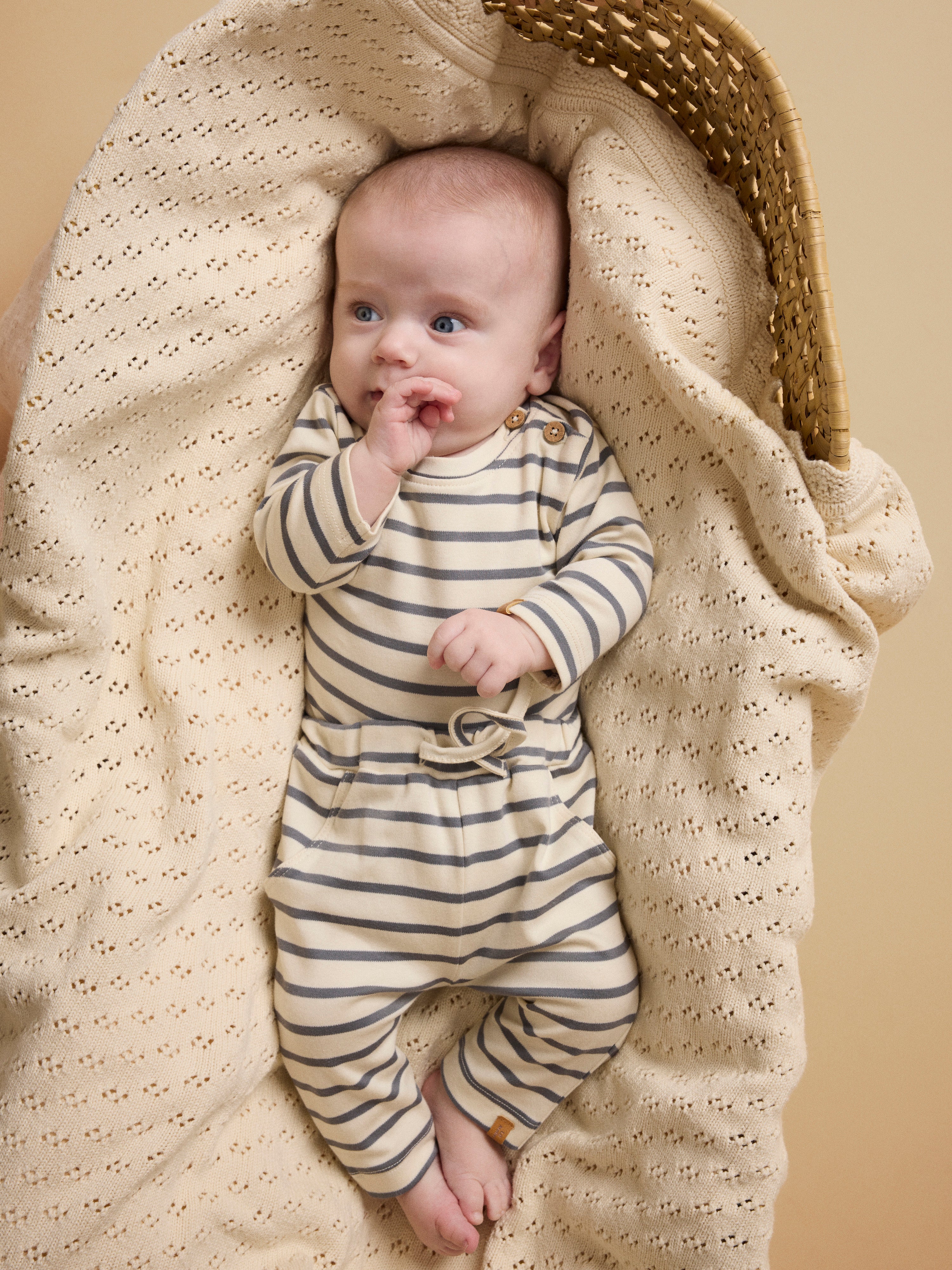 Lil Atelier Limia - Lin Loose Pants - Turtledove/Poppy Seed