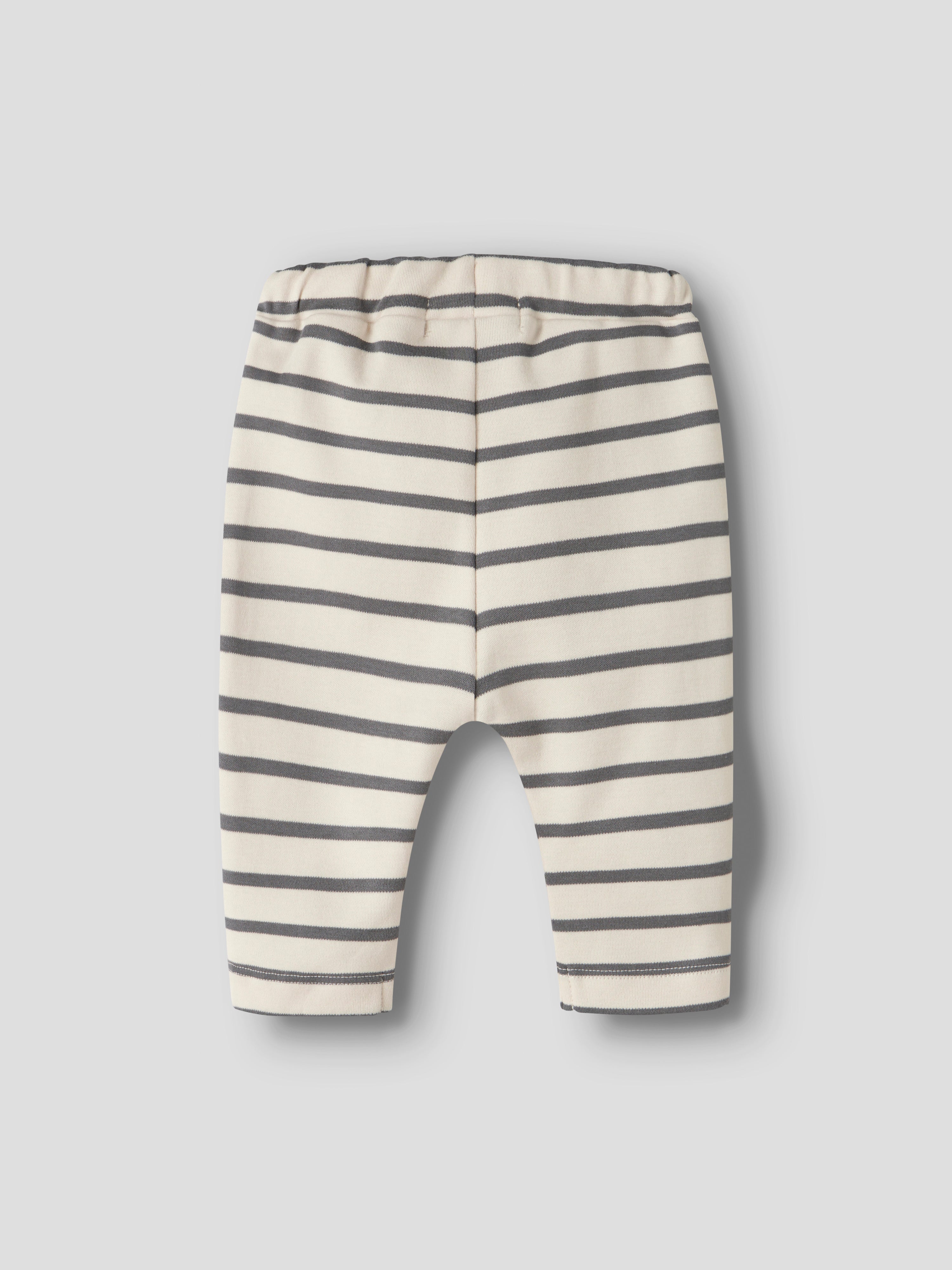 Lil Atelier Limia - Lin Loose Pants - Turtledove/Poppy Seed