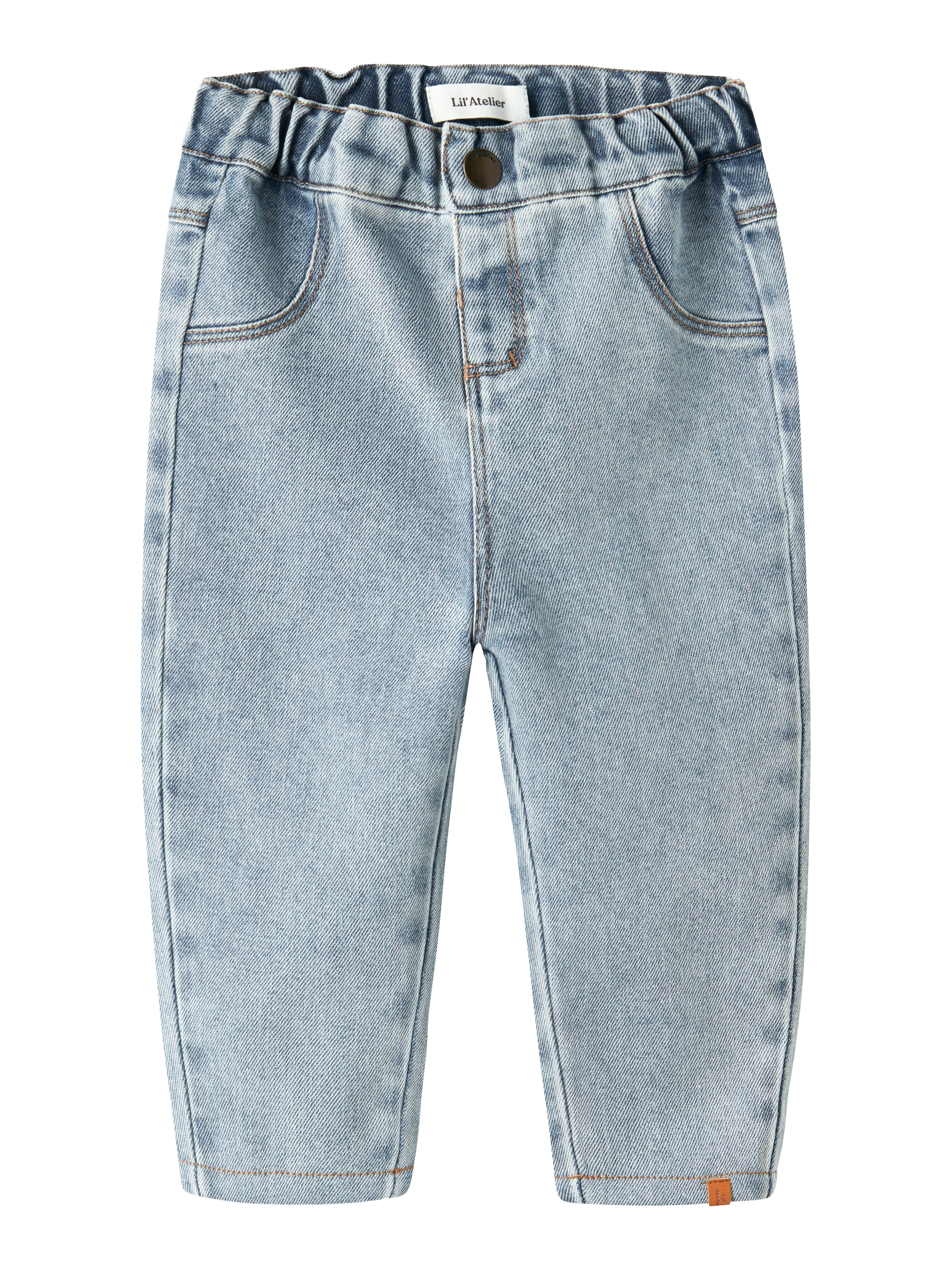 Lil Atelier Darlee - Loose Jeans - Medium Blue Denim