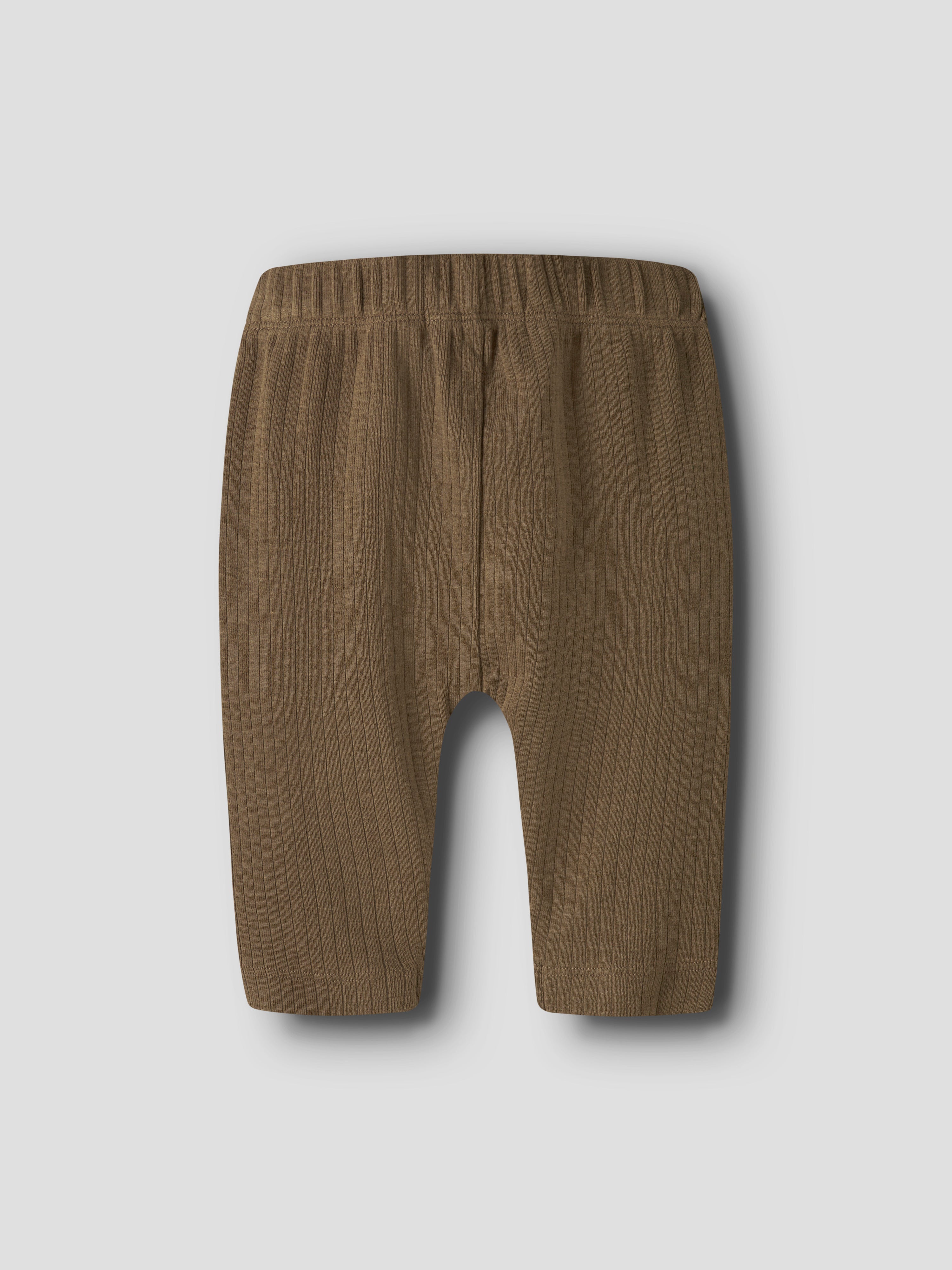 Lil Atelier - Gabo Bib Loose Pant - Teak