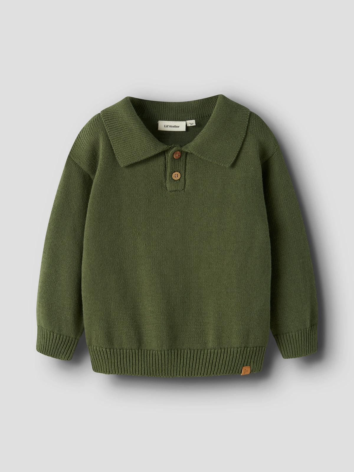 Lil Atelier Olo - LS Knit Polo