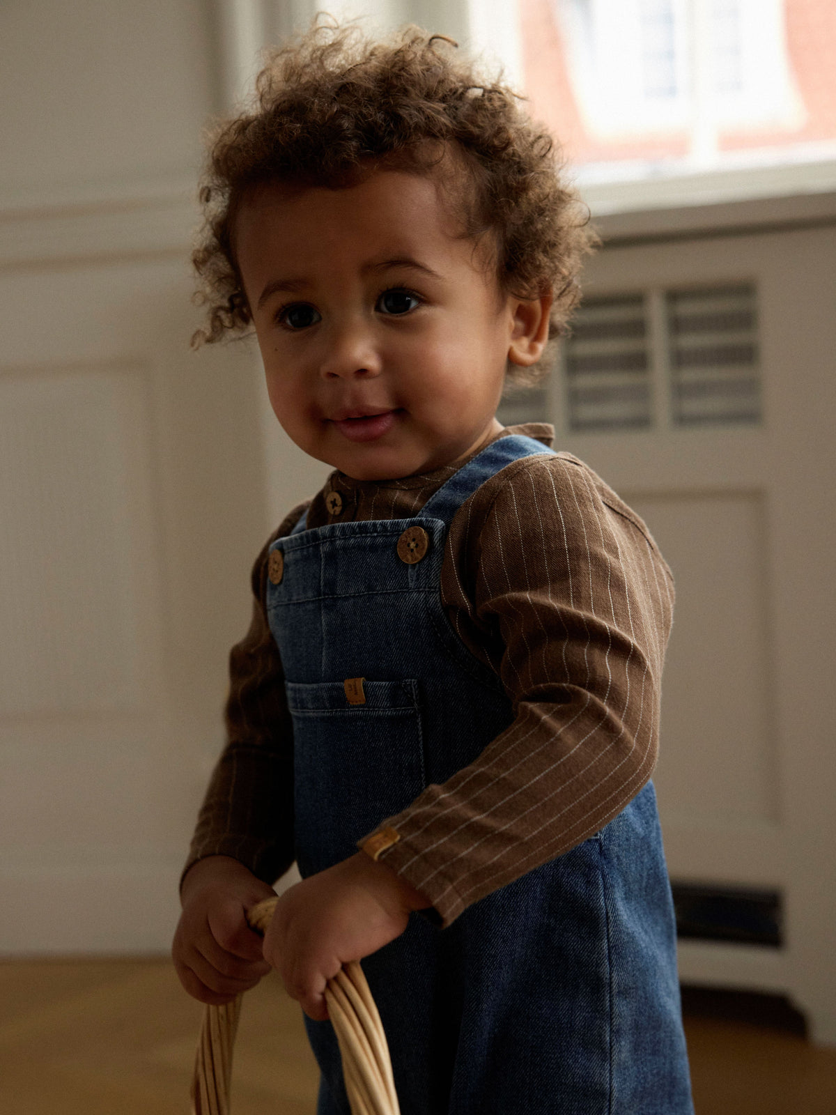 Lil Atelier Obello - Denim Overall - Dark Blue Denim