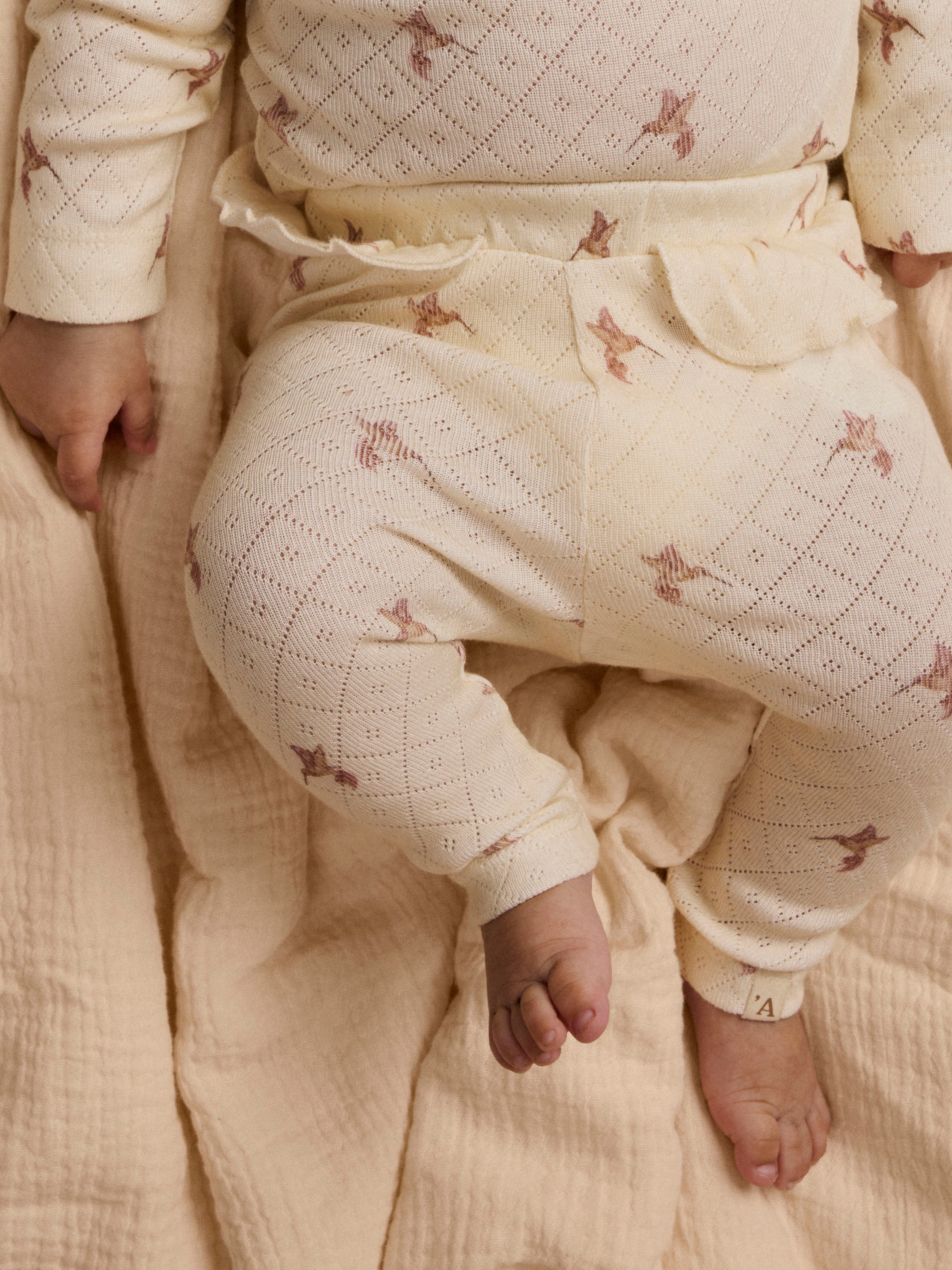 Lil Atelier Rachello - Sig Slim Leggings - Turtledove / Bird