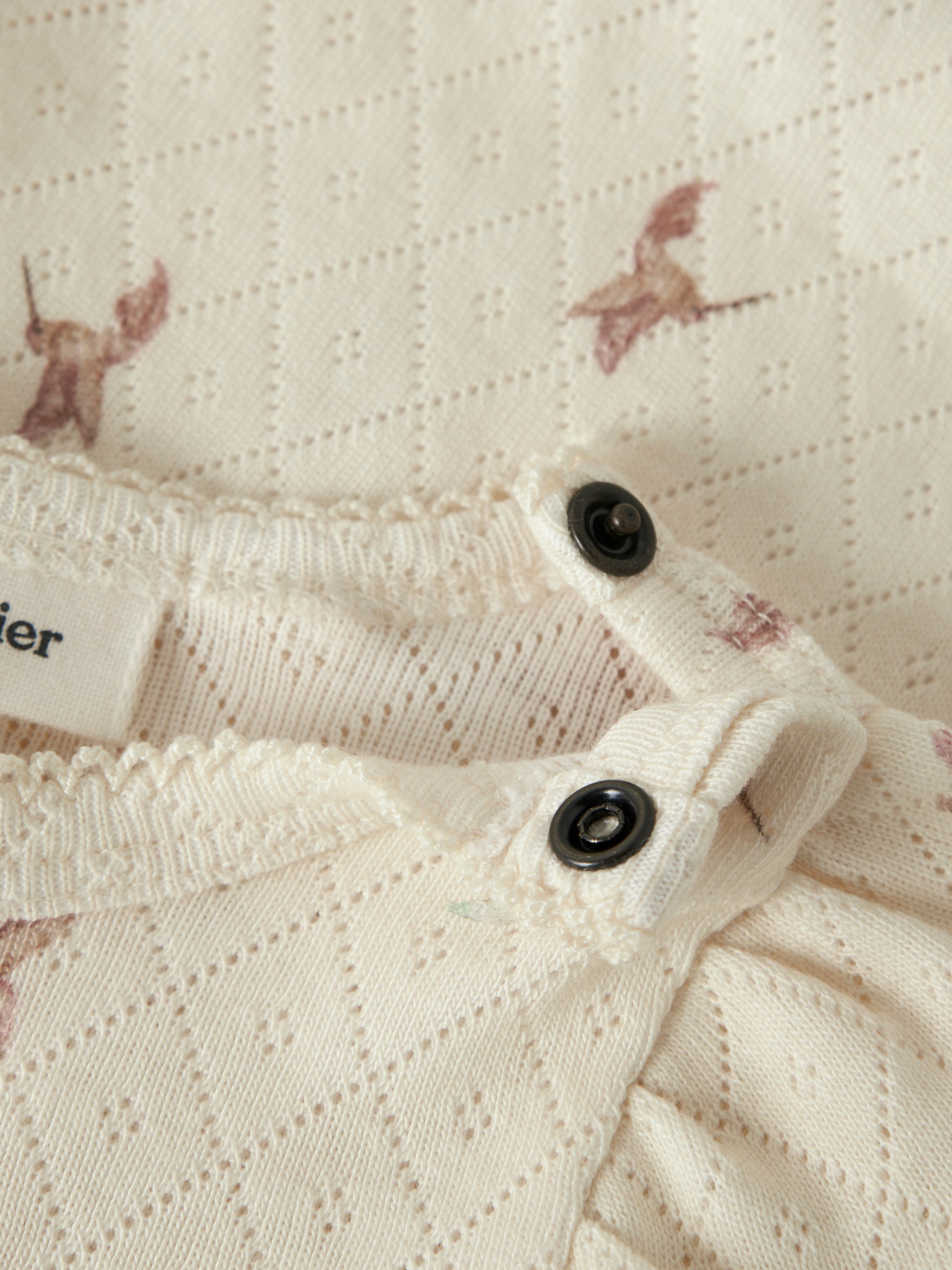 Lil Atelier Rachello - Tyl LS Slim Body - Turtledove / Bird