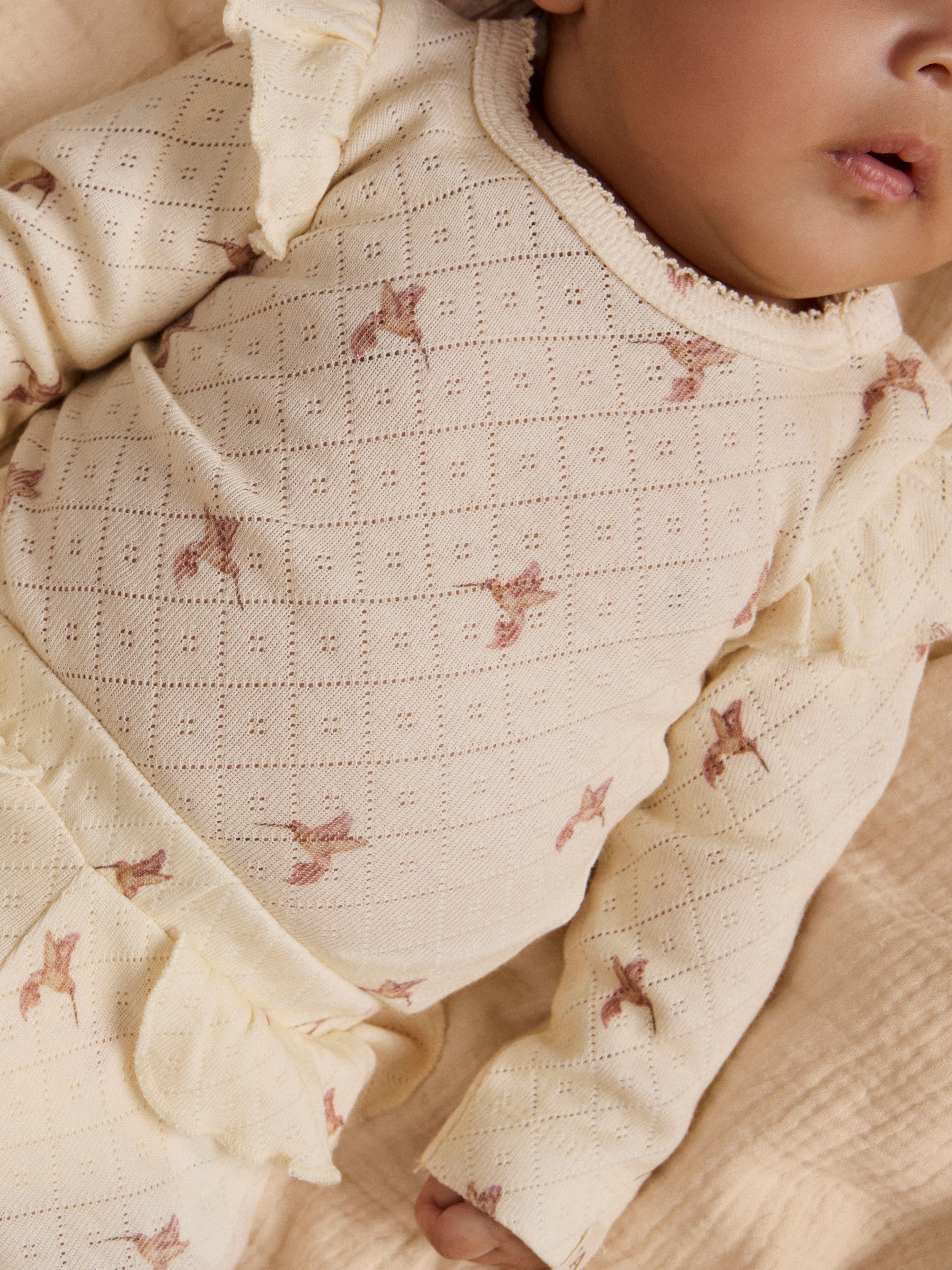 Lil Atelier Rachello - Tyl LS Slim Body - Turtledove / Bird