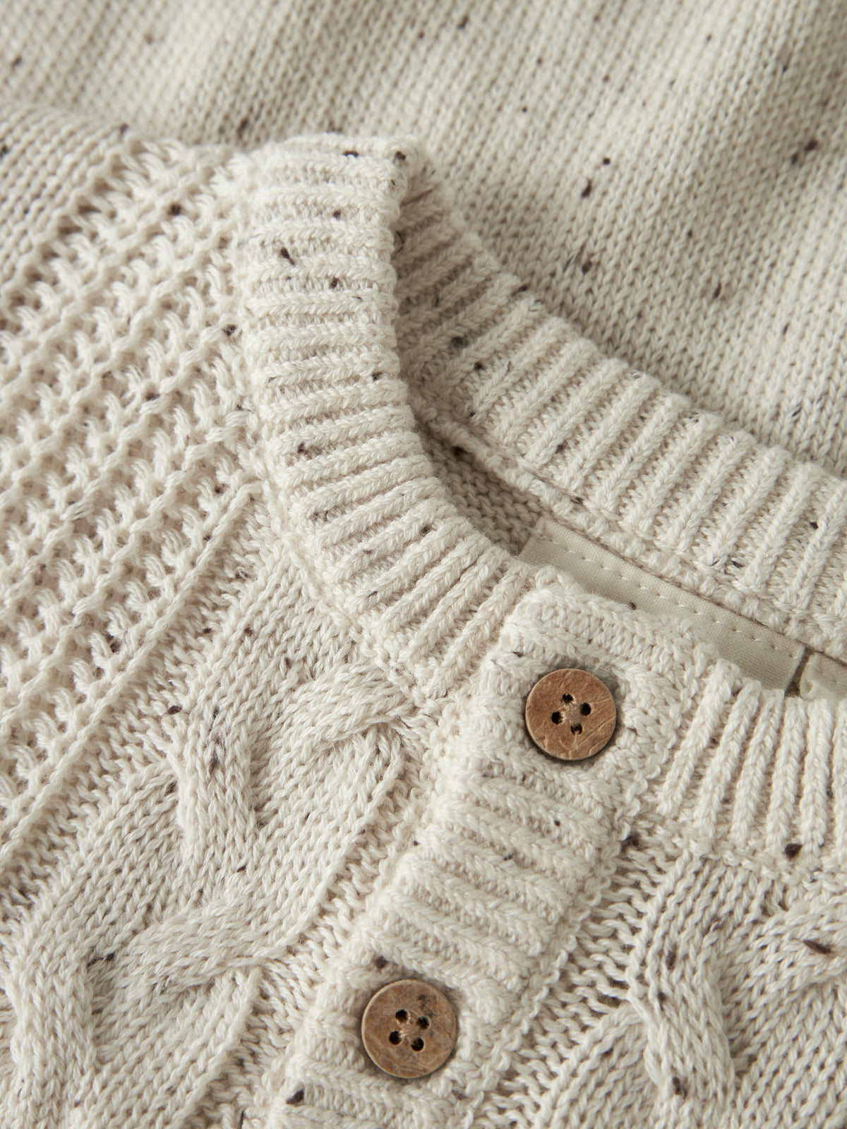 Lil Atelier Galto - Kai LS Knit - Turtledove