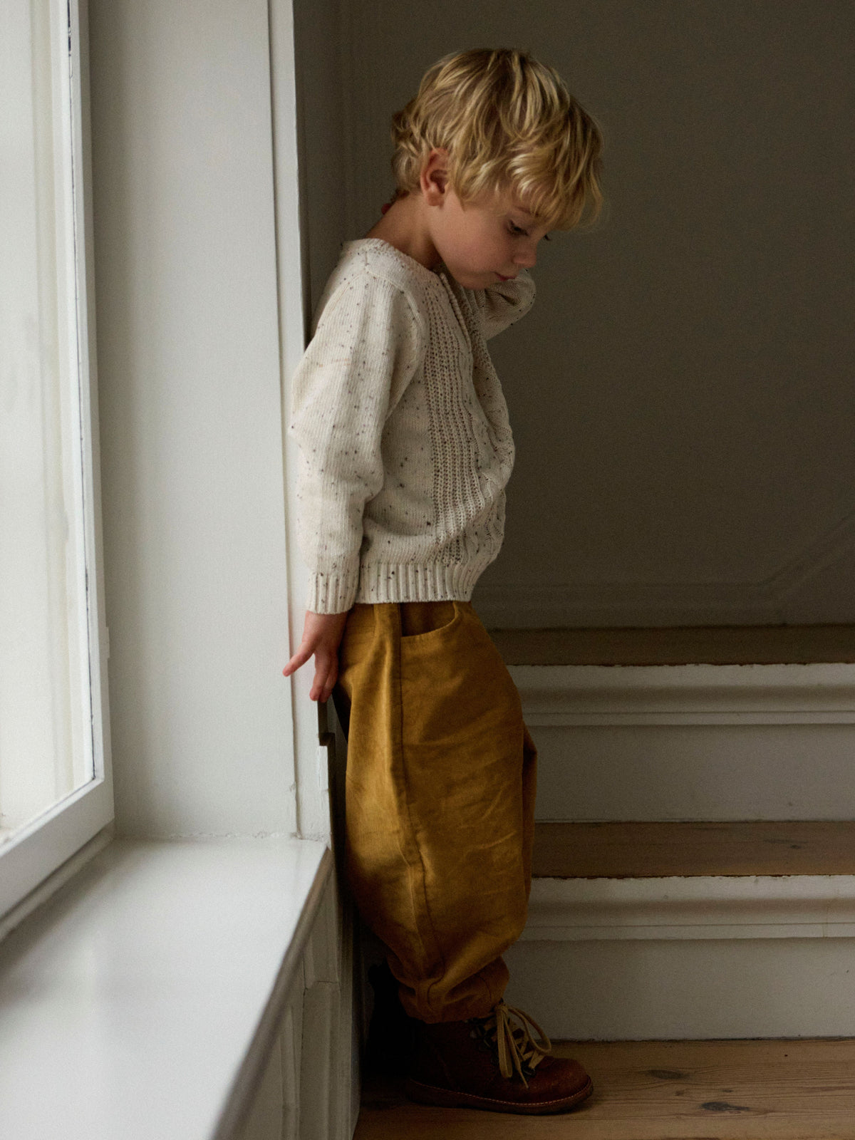 Lil Atelier Galto - Kai LS Knit - Turtledove