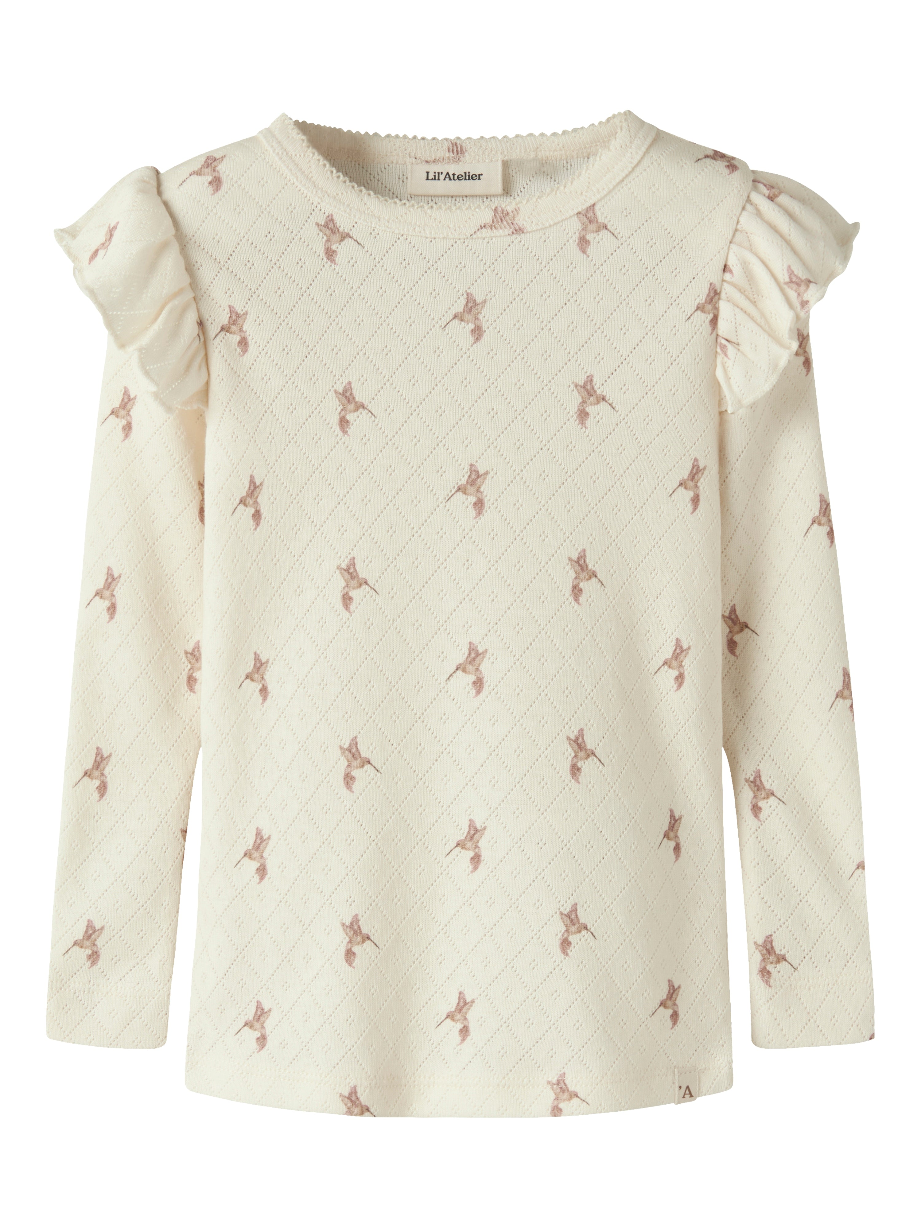 Lil Atelier Rachello - Tyl LS Slim Top Hea