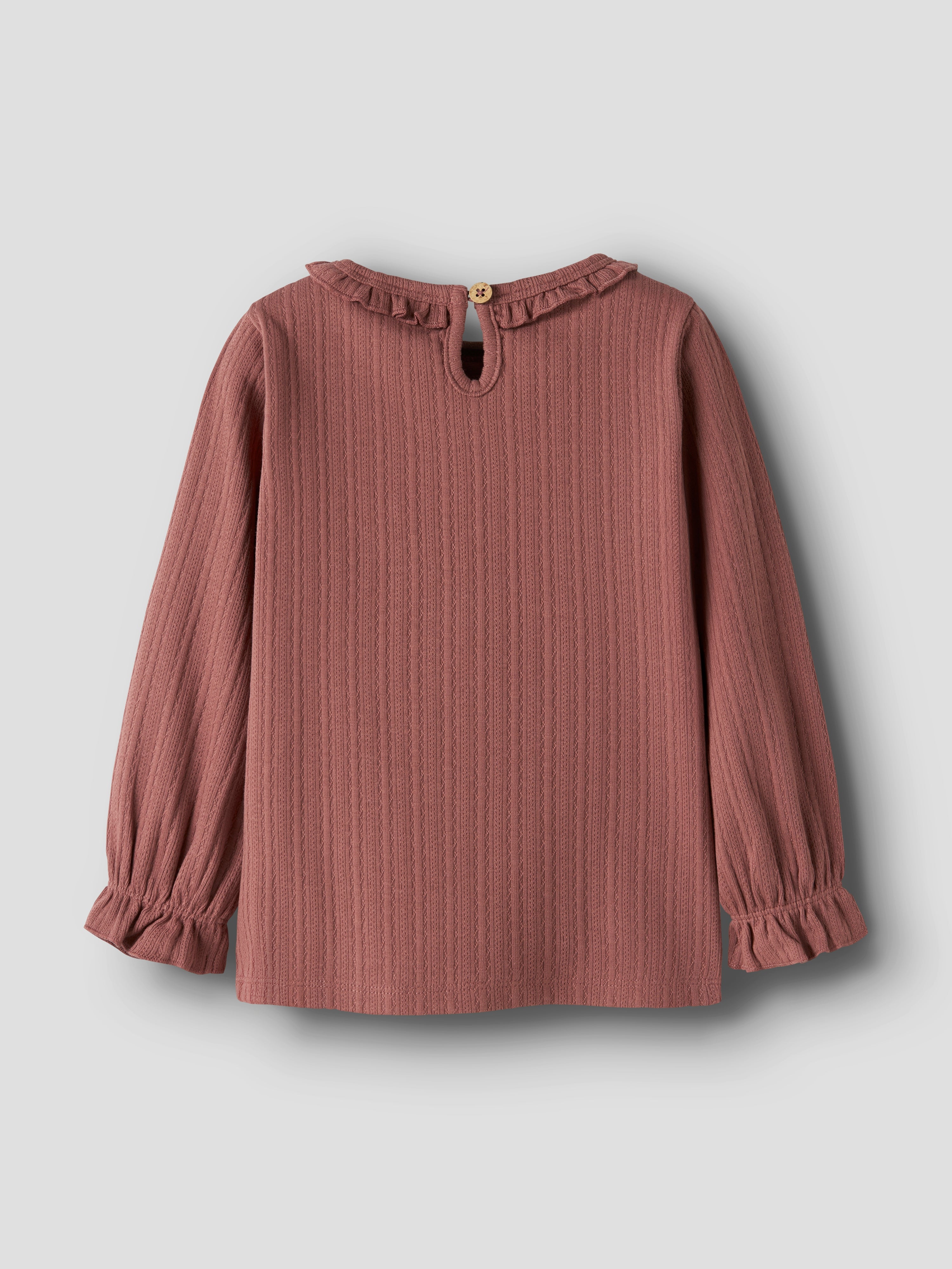 Lil Atelier Onela - LS Slim Top - Withered Rose
