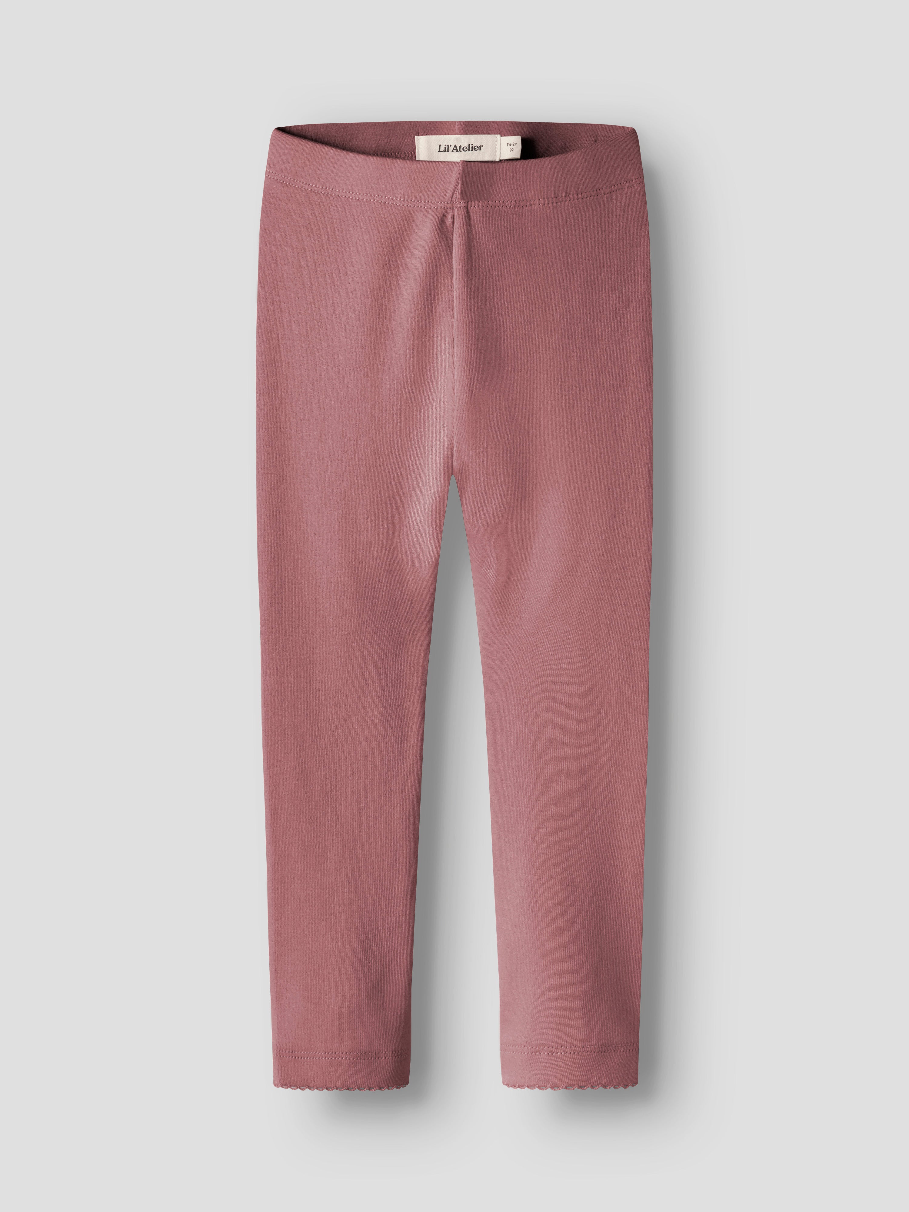Lil Atelier - Gayo Slim Leggings - Withered Rose