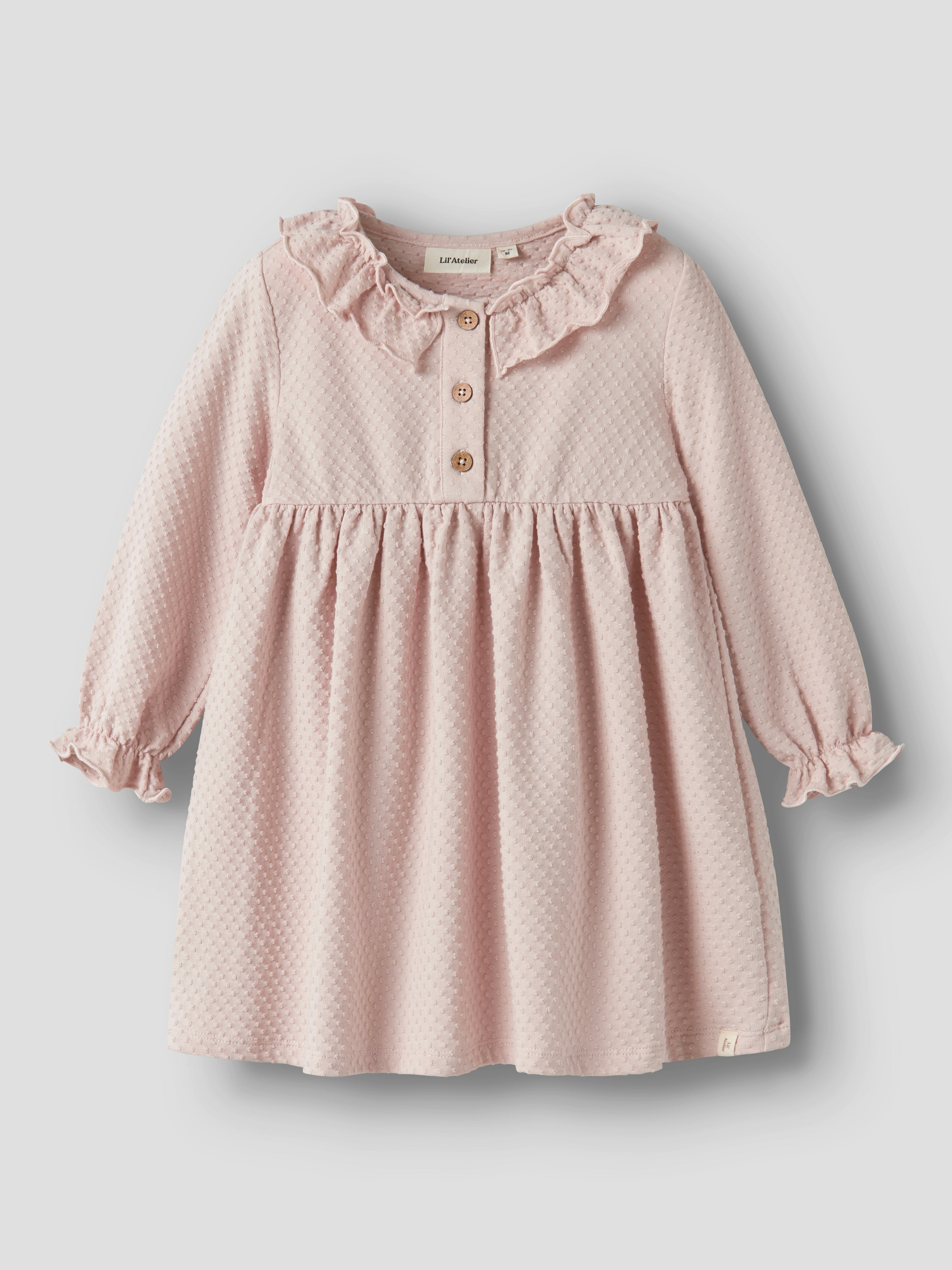 Lil Atelier Noel - LS Dress - Hushed Violet