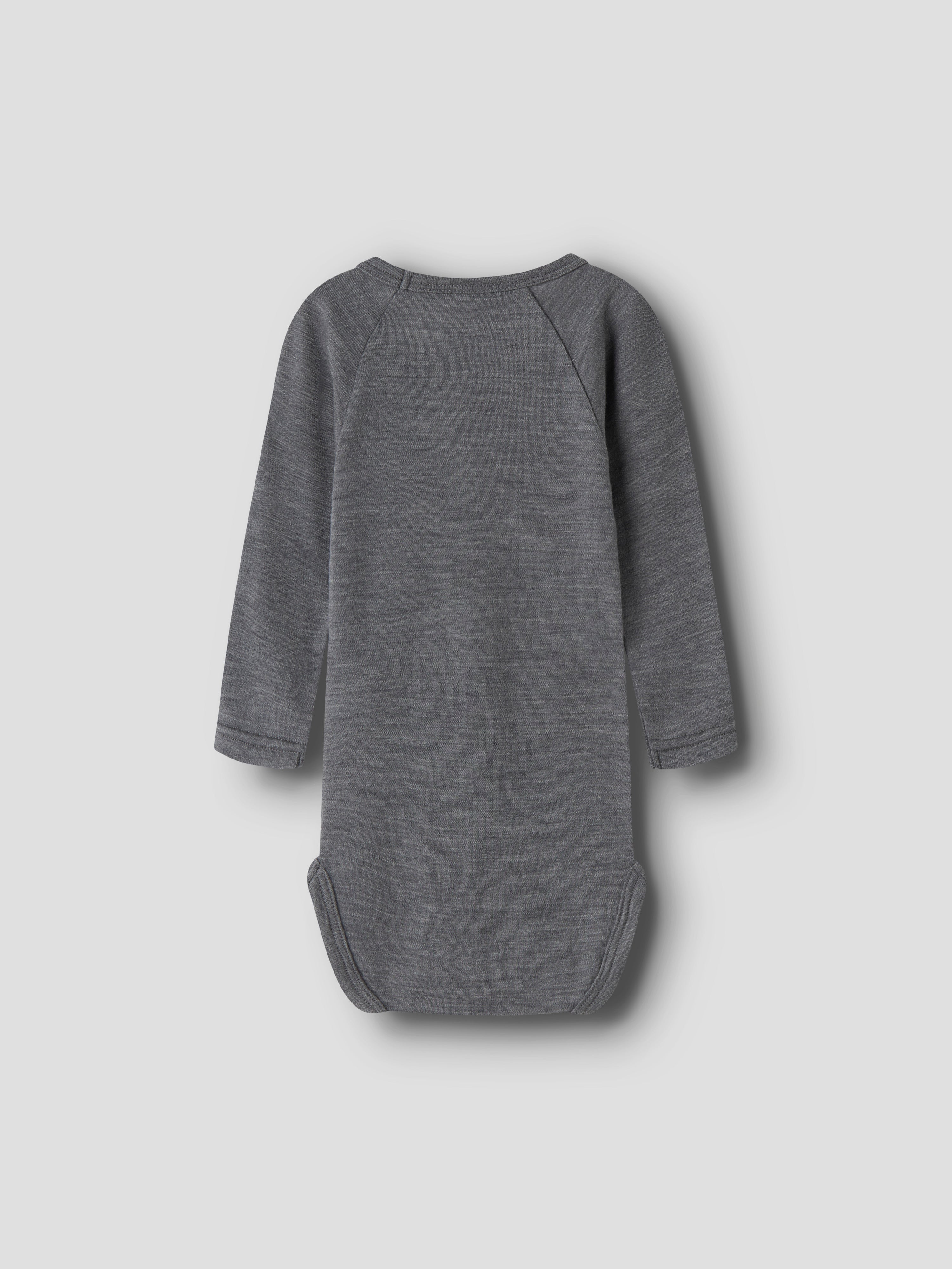 Lil Atelier Nilo - Nester Wool LS Slim Body - Poppy Seed