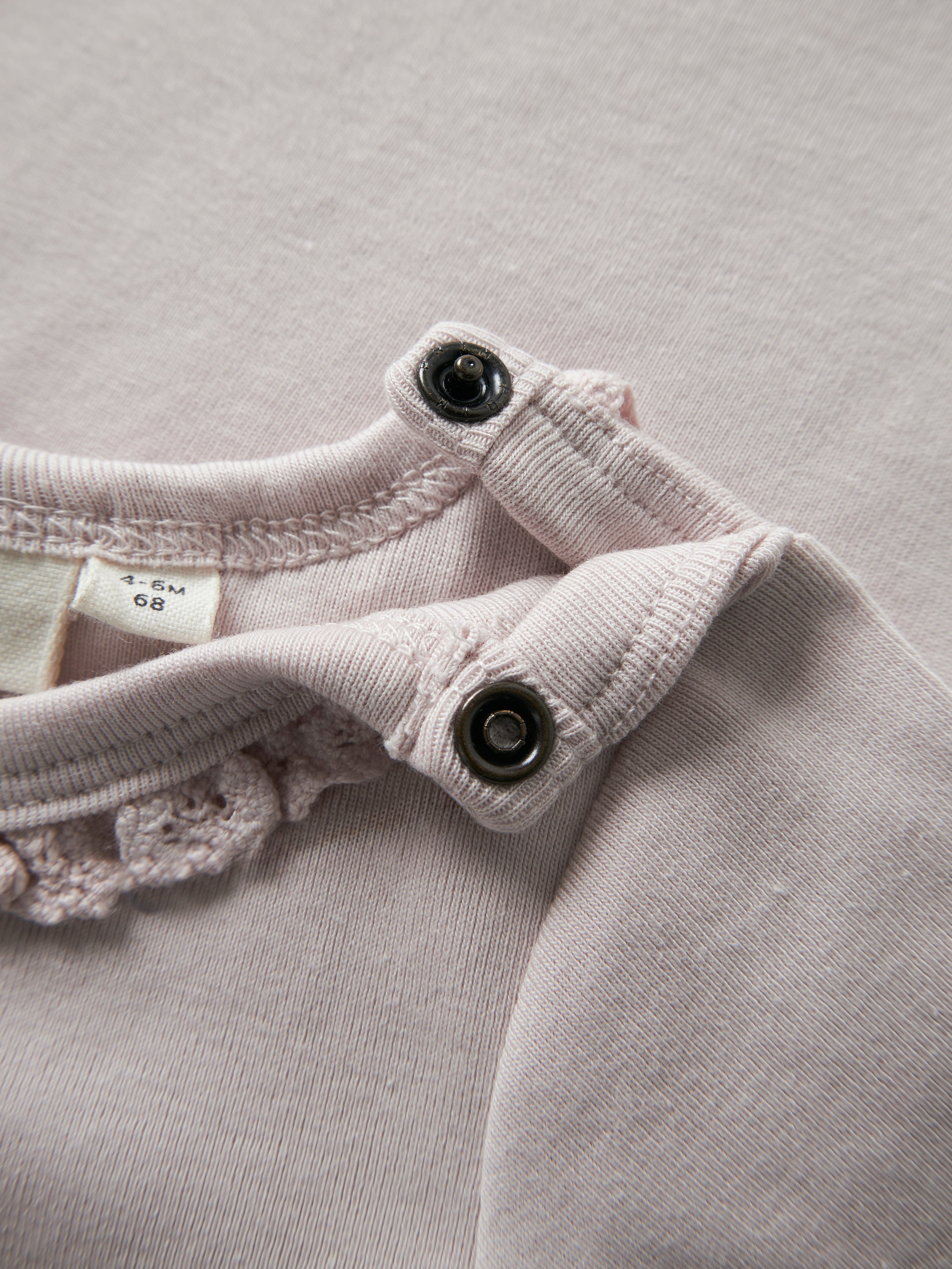 Lil Atelier Layo - Sup LS Slim Body - Hushed Violet