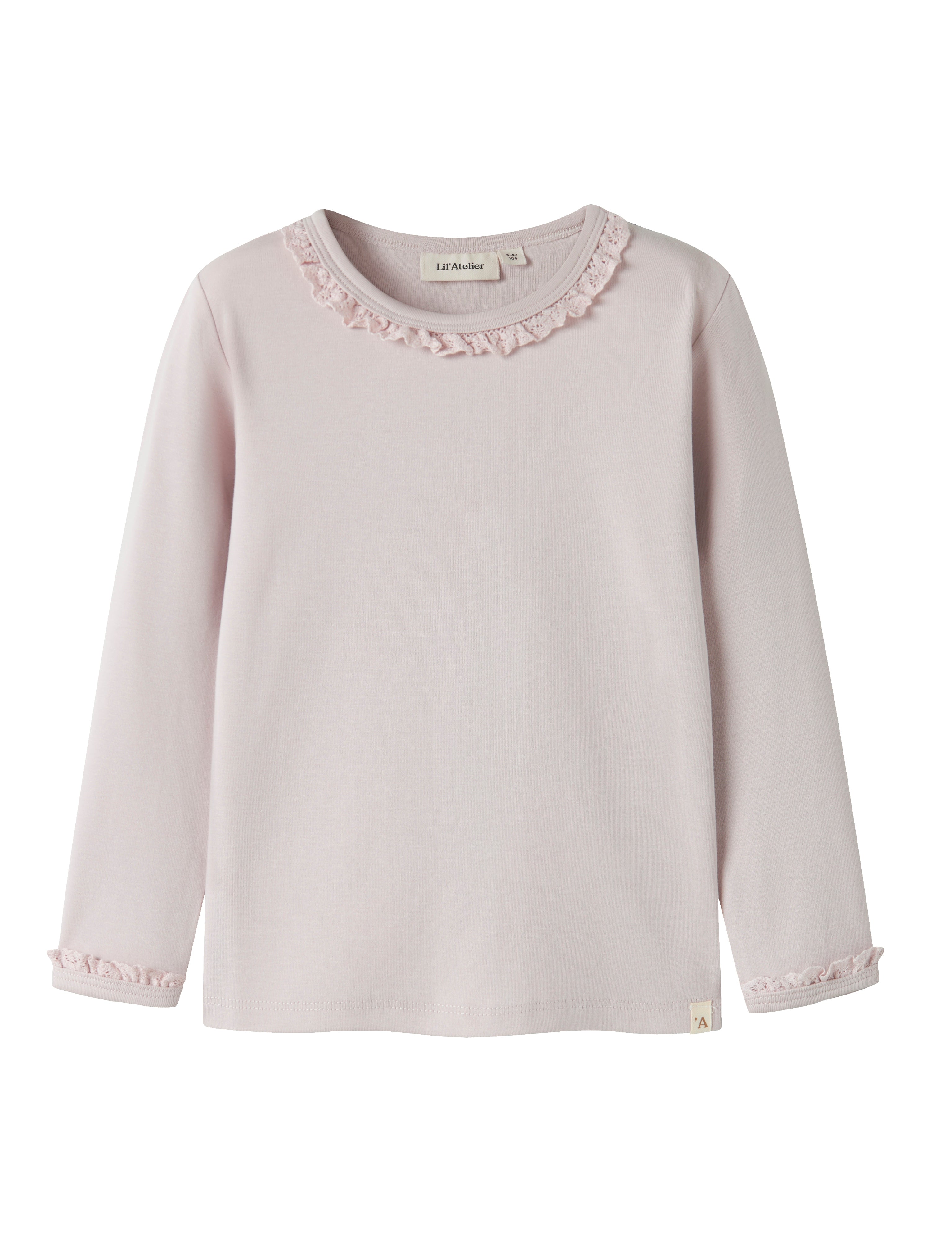 Lil Atelier Layo - Sup Slim Top - Hushed Violet