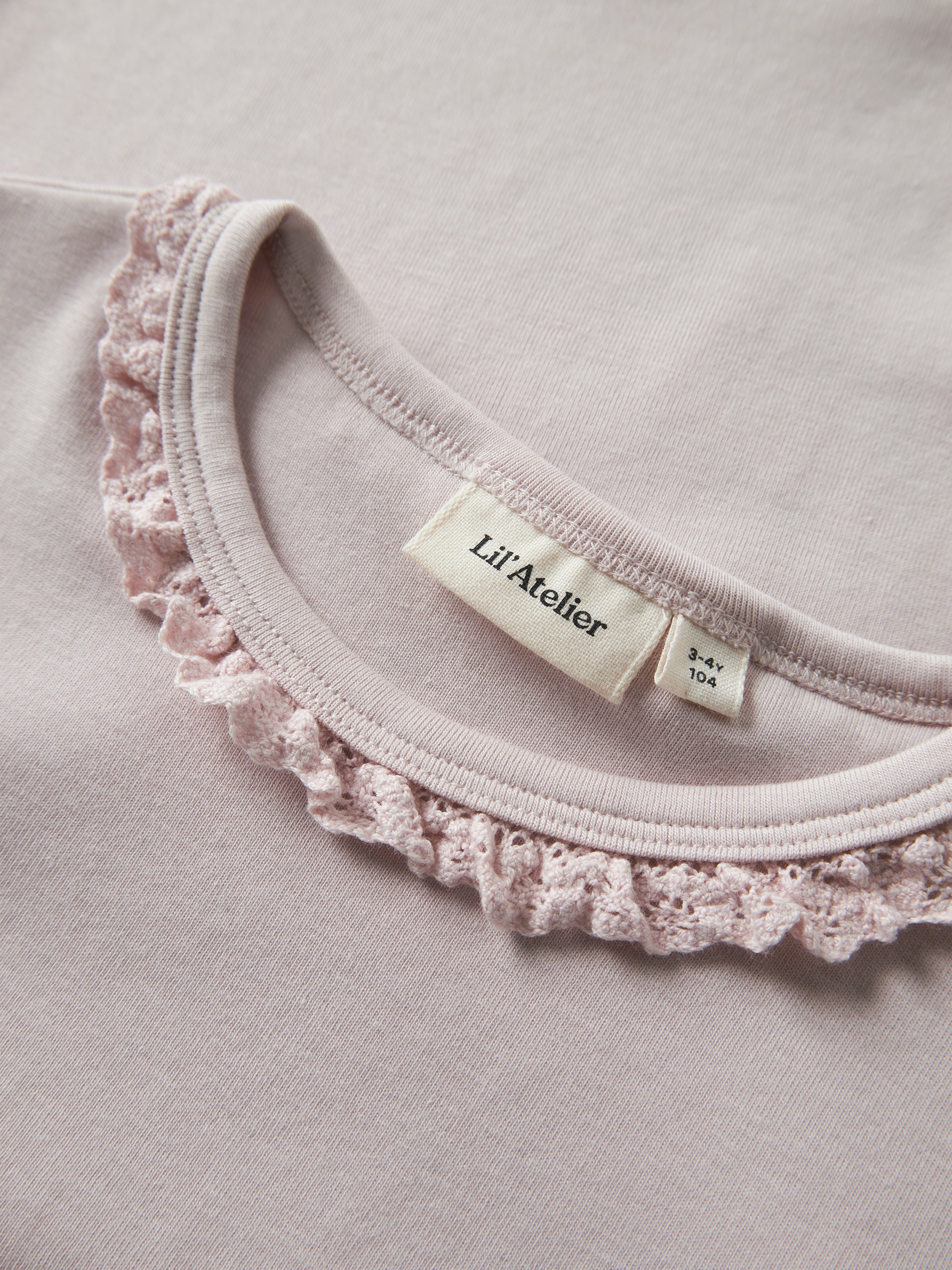 Lil Atelier Layo - Sup Slim Top - Hushed Violet