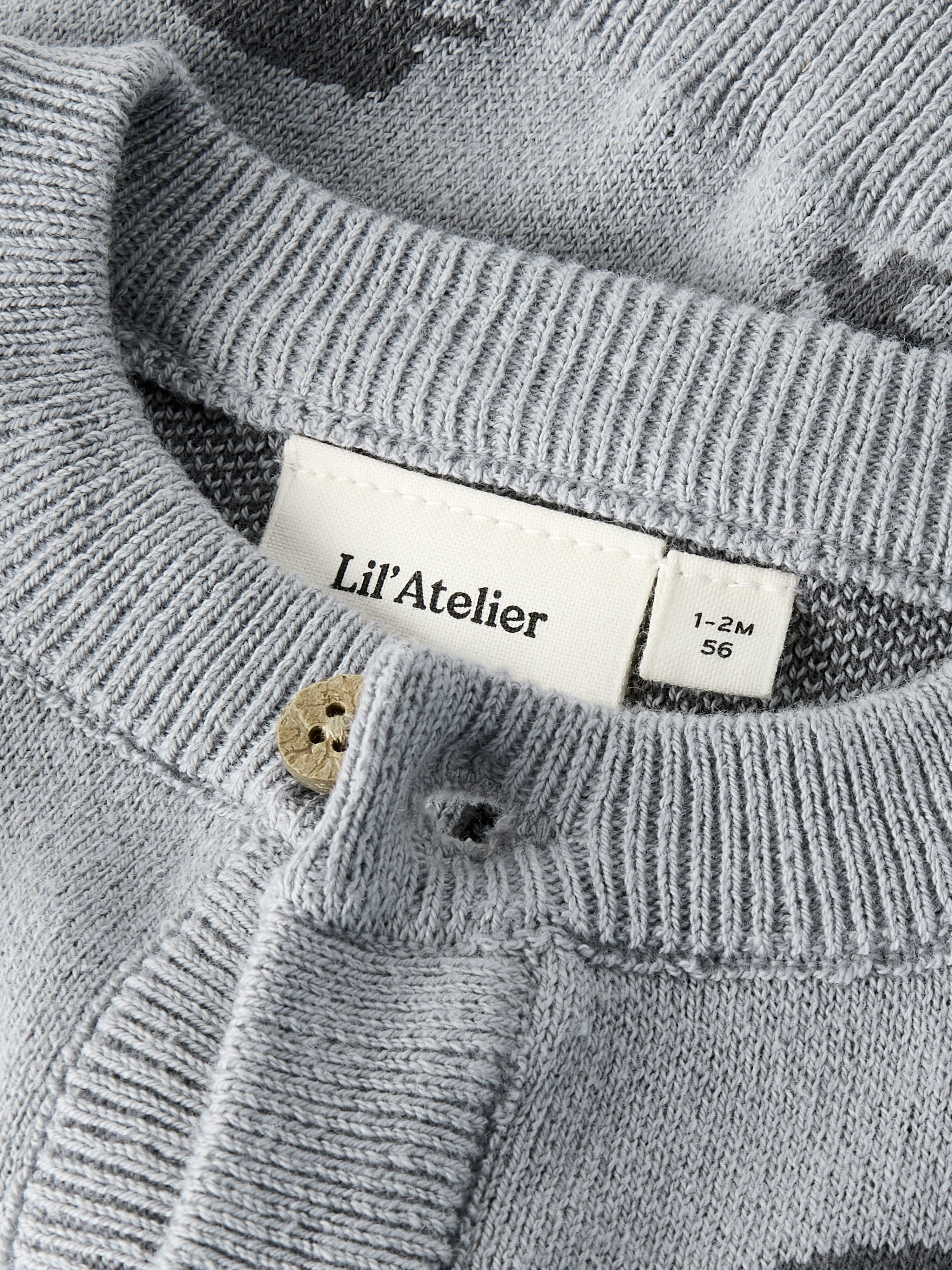 Lil Atelier Lulio - Knit Cardigan - Sleet