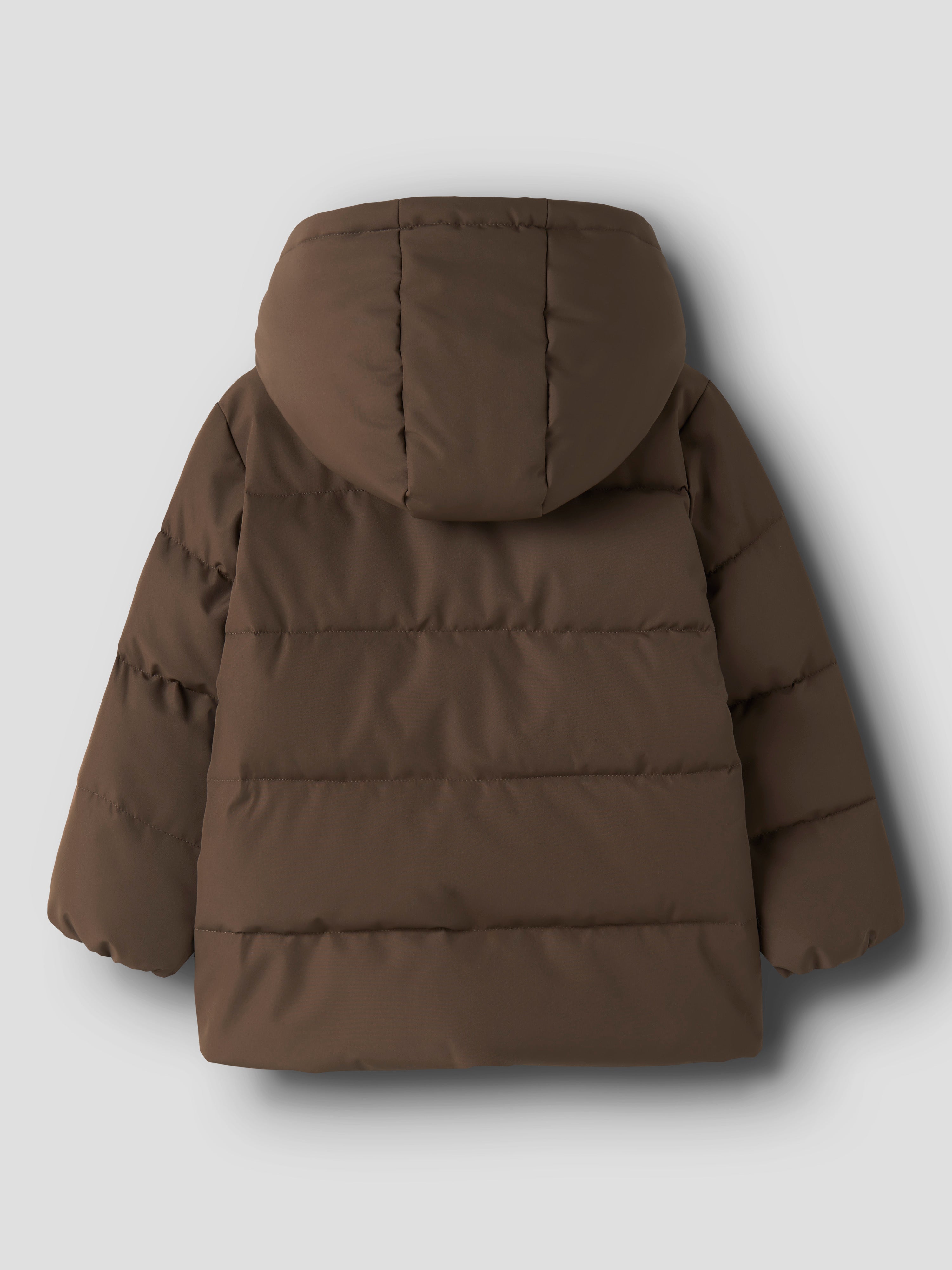 Lil Atelier - Lamedow03 Puffer Jakke - Dark Earth