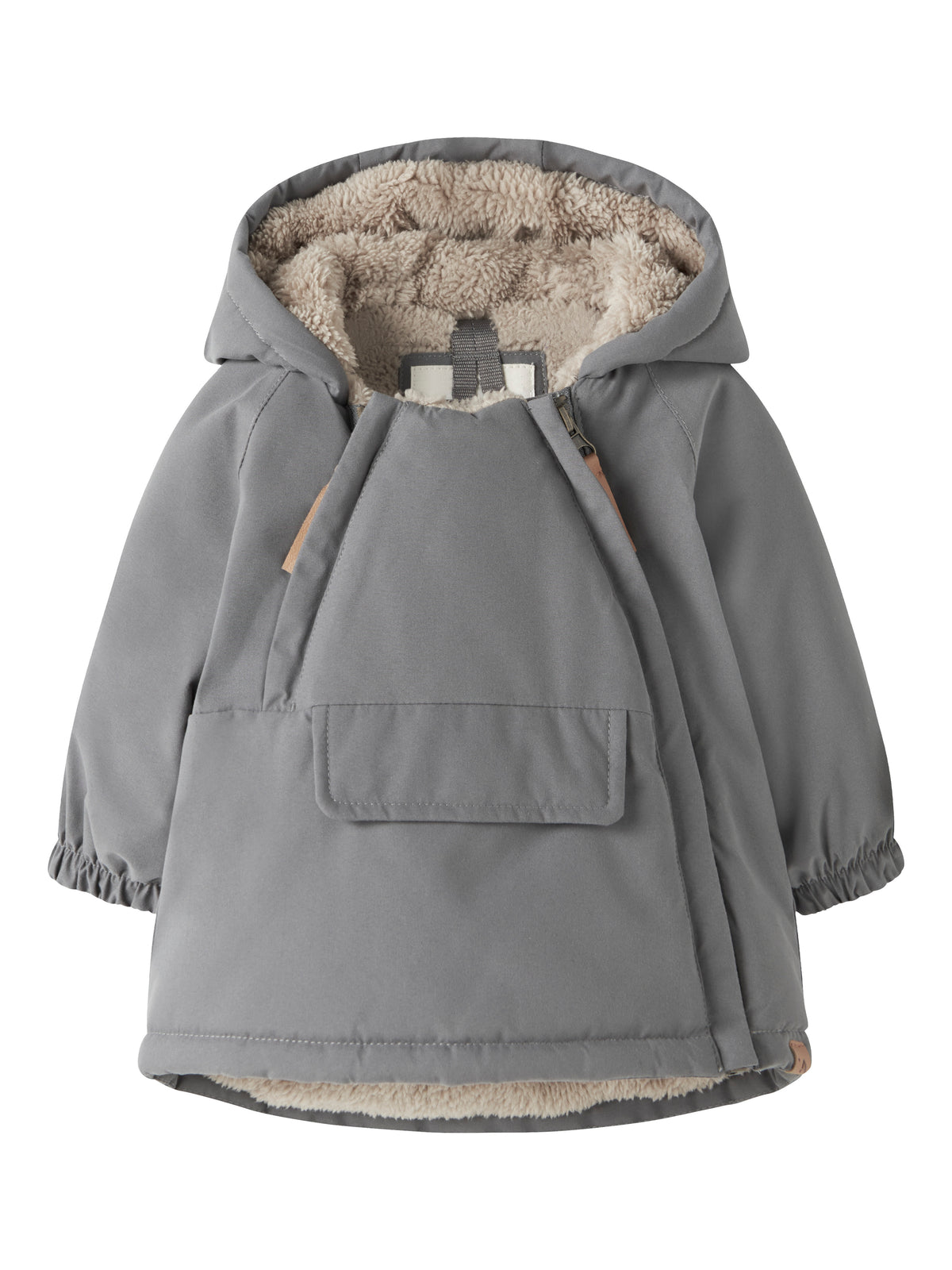 Lil Atelier Lasnow05 - Jacket Solid FO - Poppy Seed