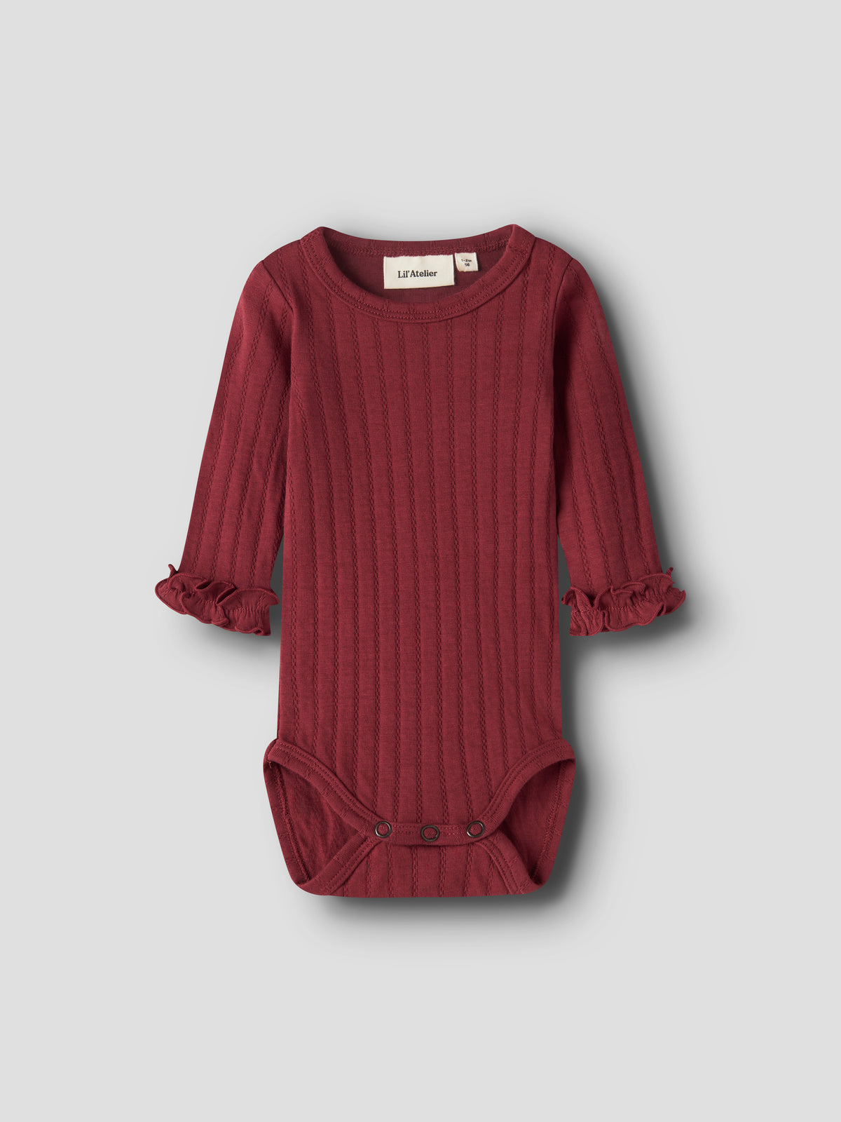 Lil Atelier River - LS Slim Body - Biking Red