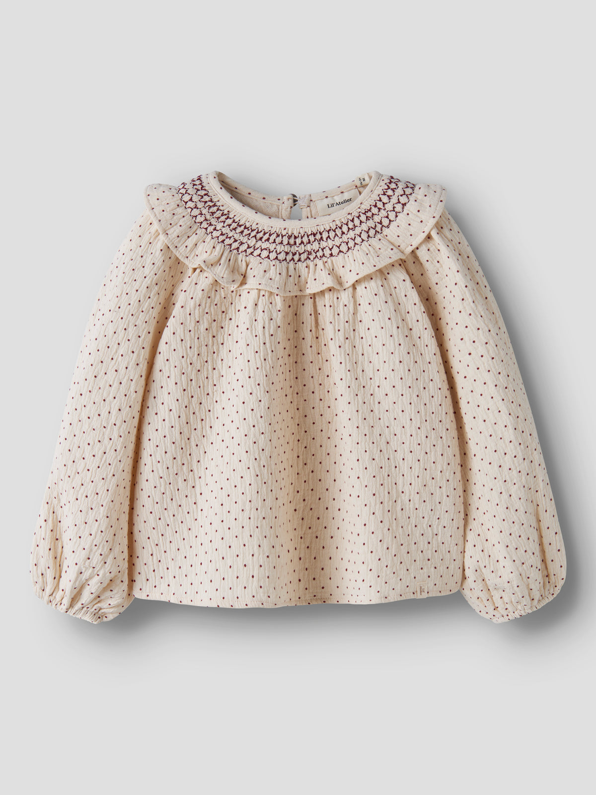 Lil Atelier Roa - LS Loose Shirt - Turtledove