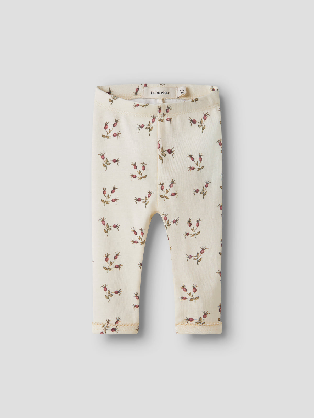 Lil Atelier Layo - Sin Slim Leggings - Turtledove / Rosehip