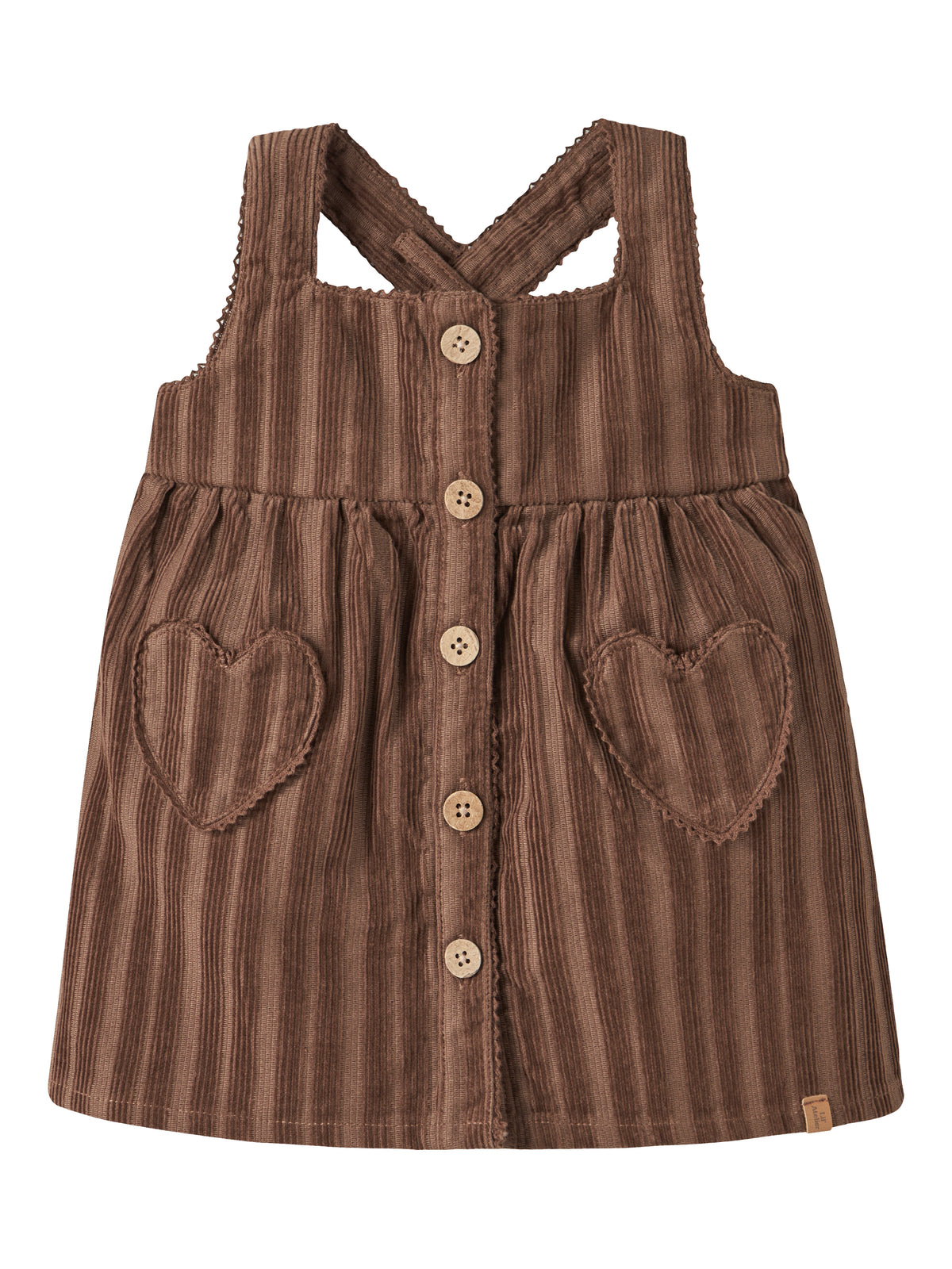 Lil Atelier Ros - Cord Spencer Dress - Partridge