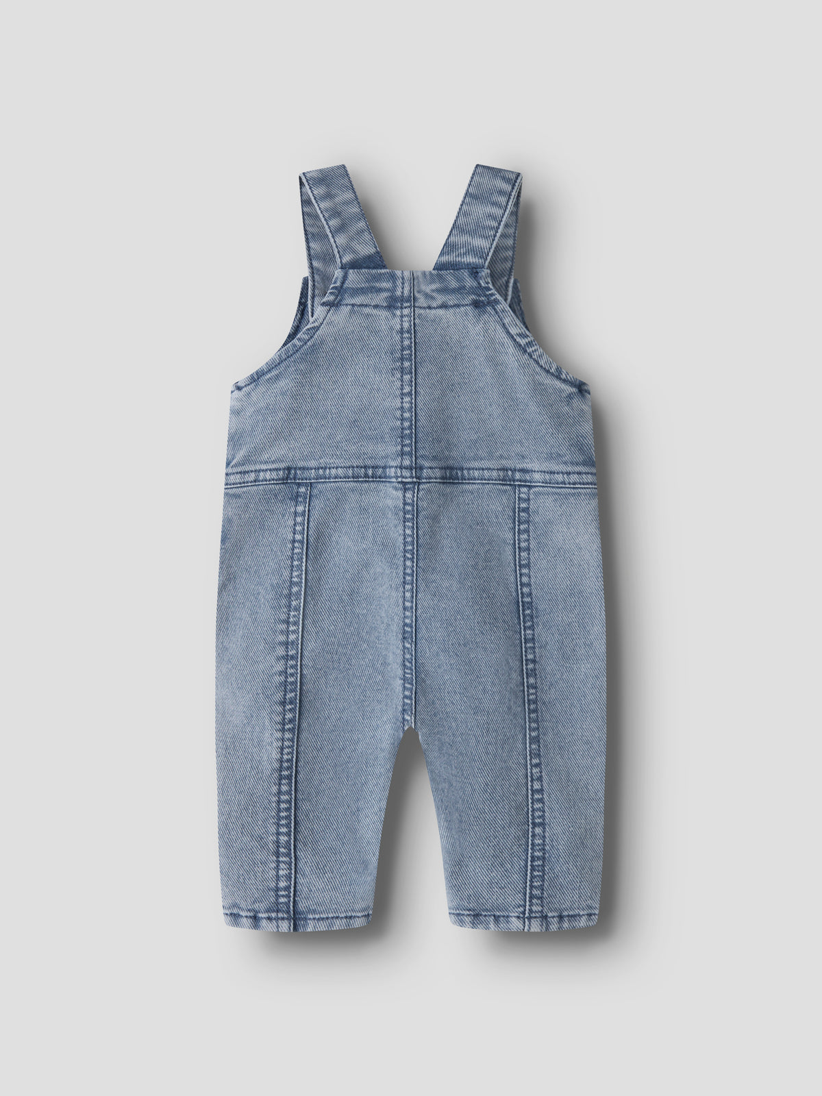 Lil Atelier Devas - Baggy Denim Overall 6005 - Medium Blue Denim