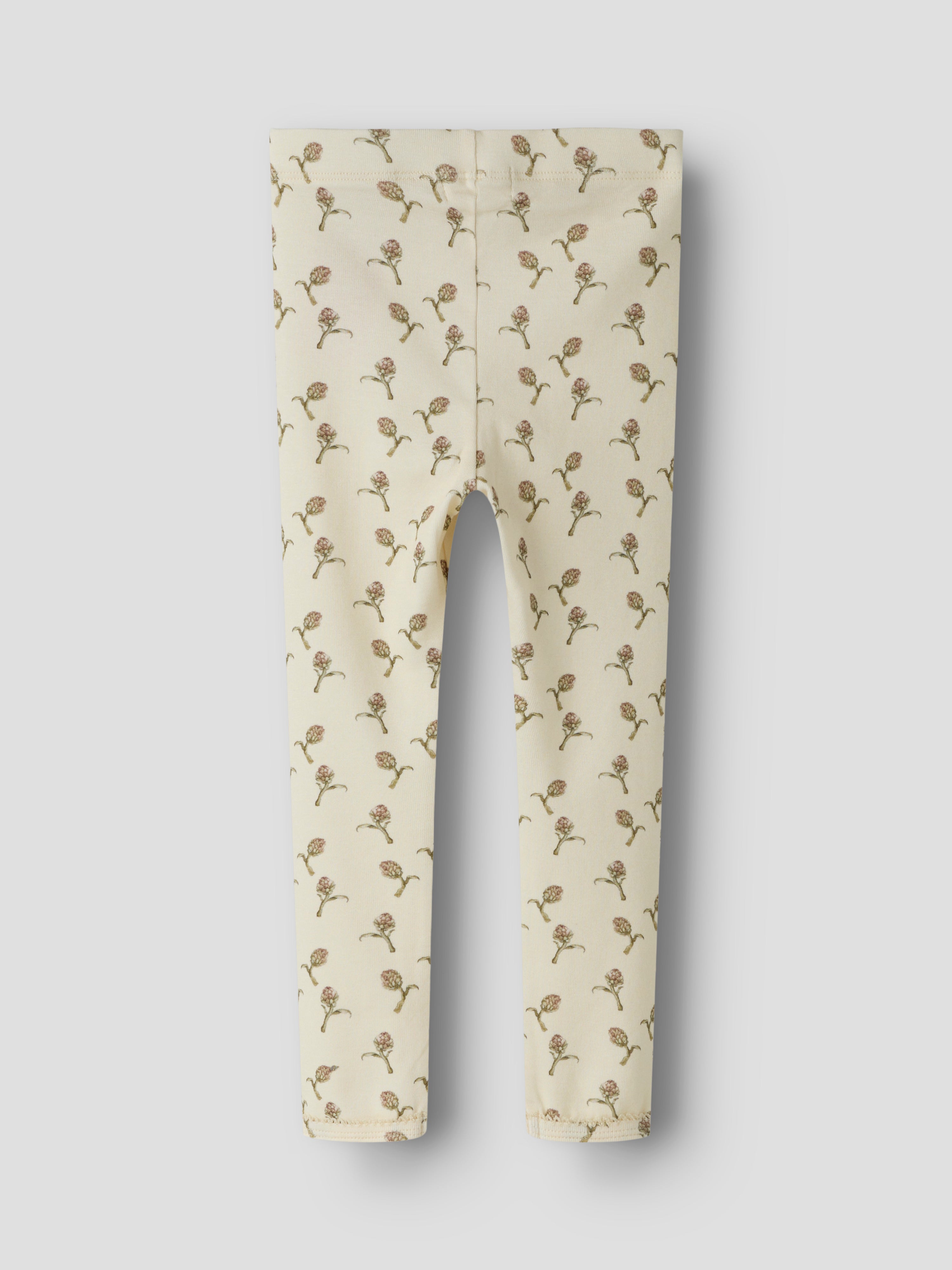 Lil Atelier Gayo - Sag Slim Leggings - Turtledove / Artichoke