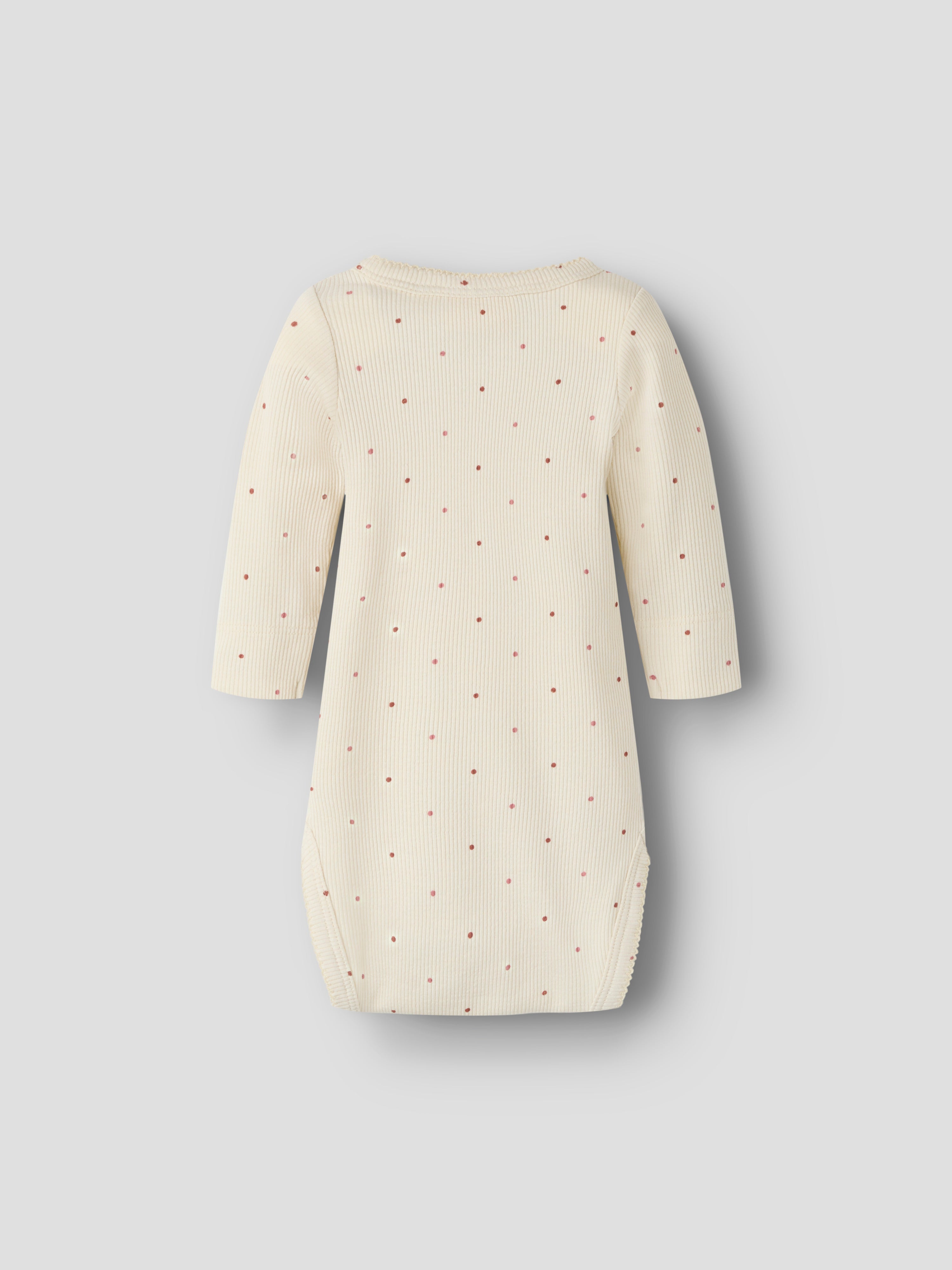 Lil Atelier - Gago Kos LS Slim Body - Turtledove / Dot