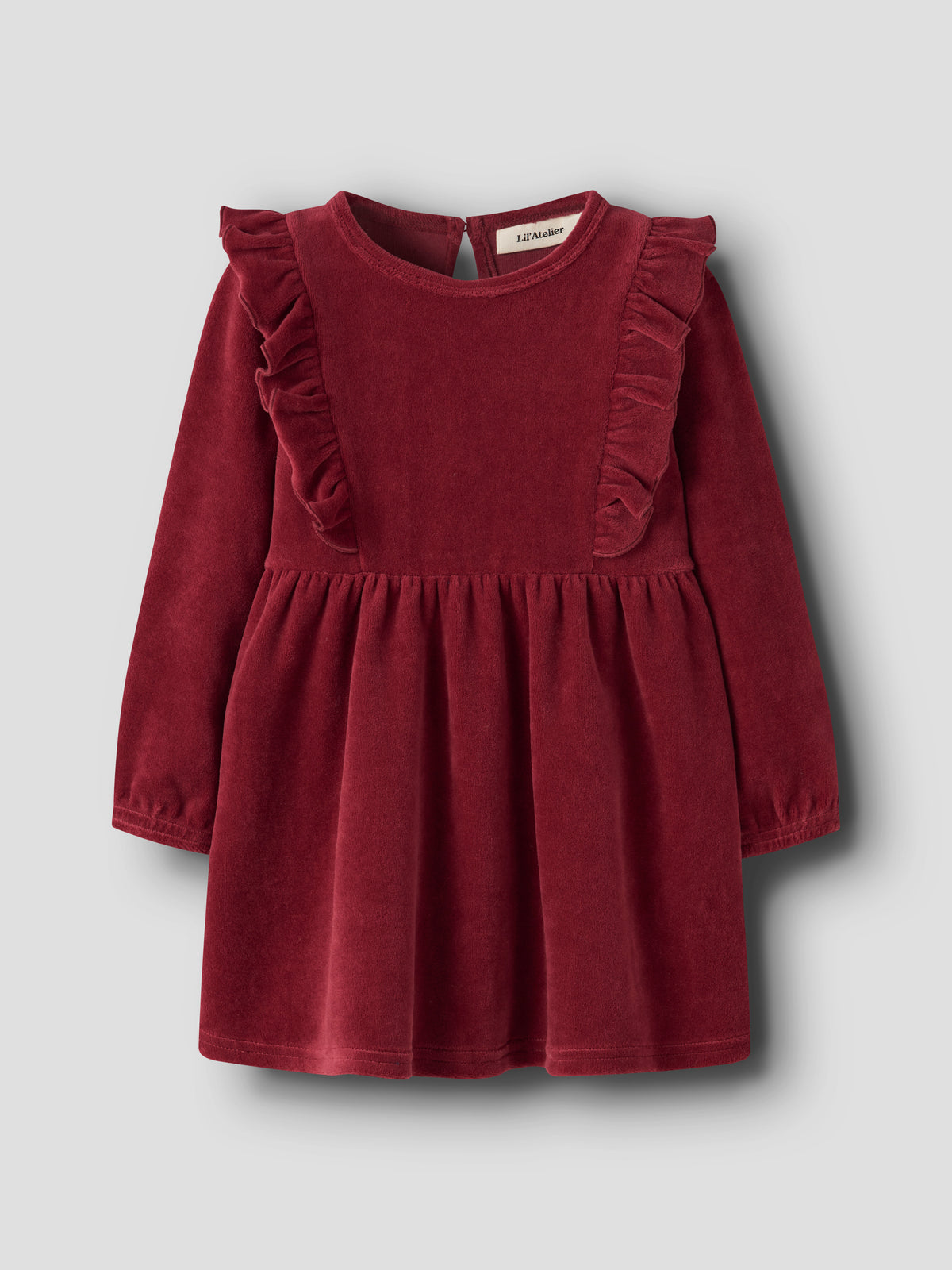 Lil Atelier Saga - Sag LS Dress - Biking Red