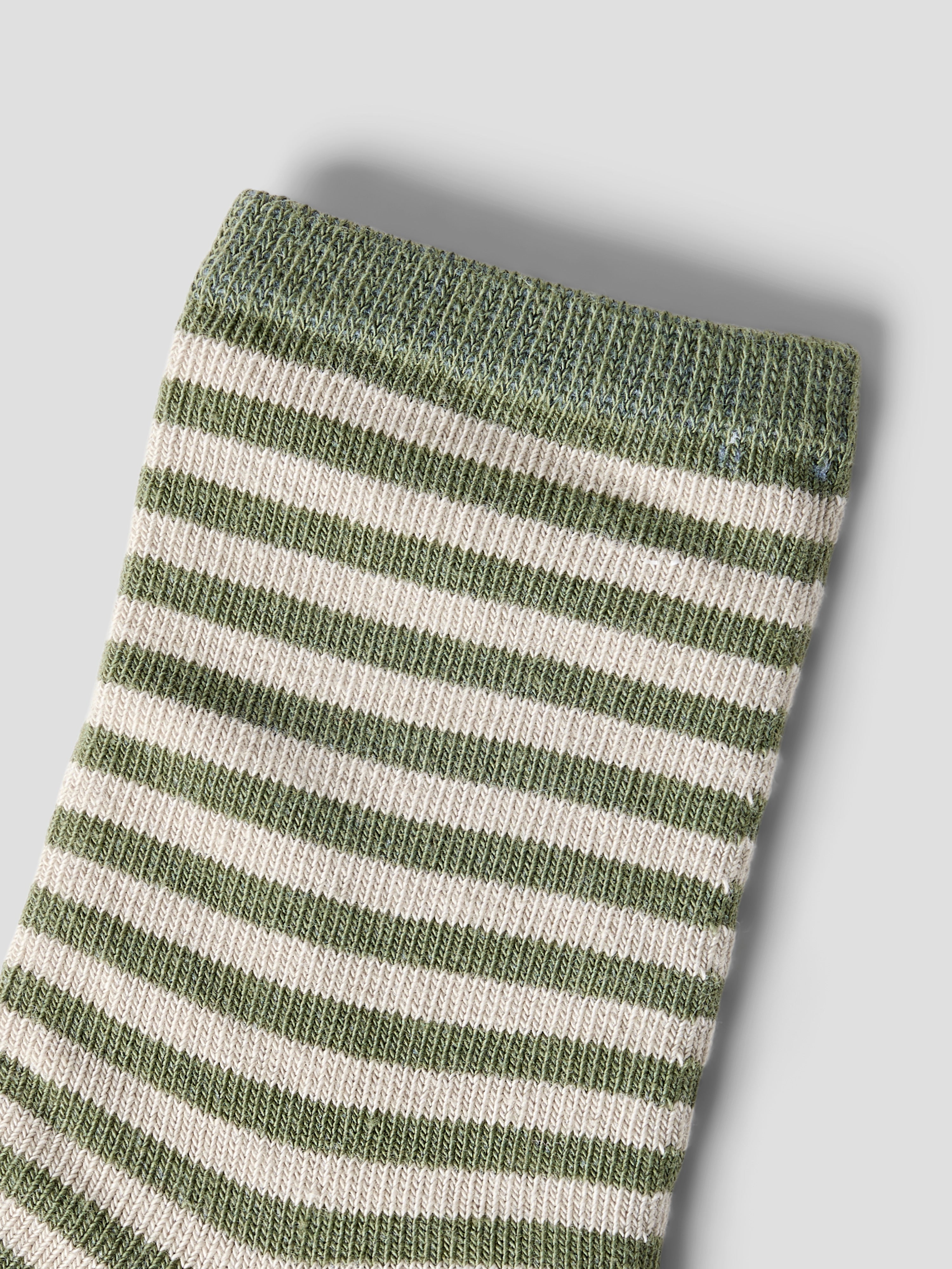 Lil Atelier - Rossa Dir Strømper - Moss Gray / Cypress