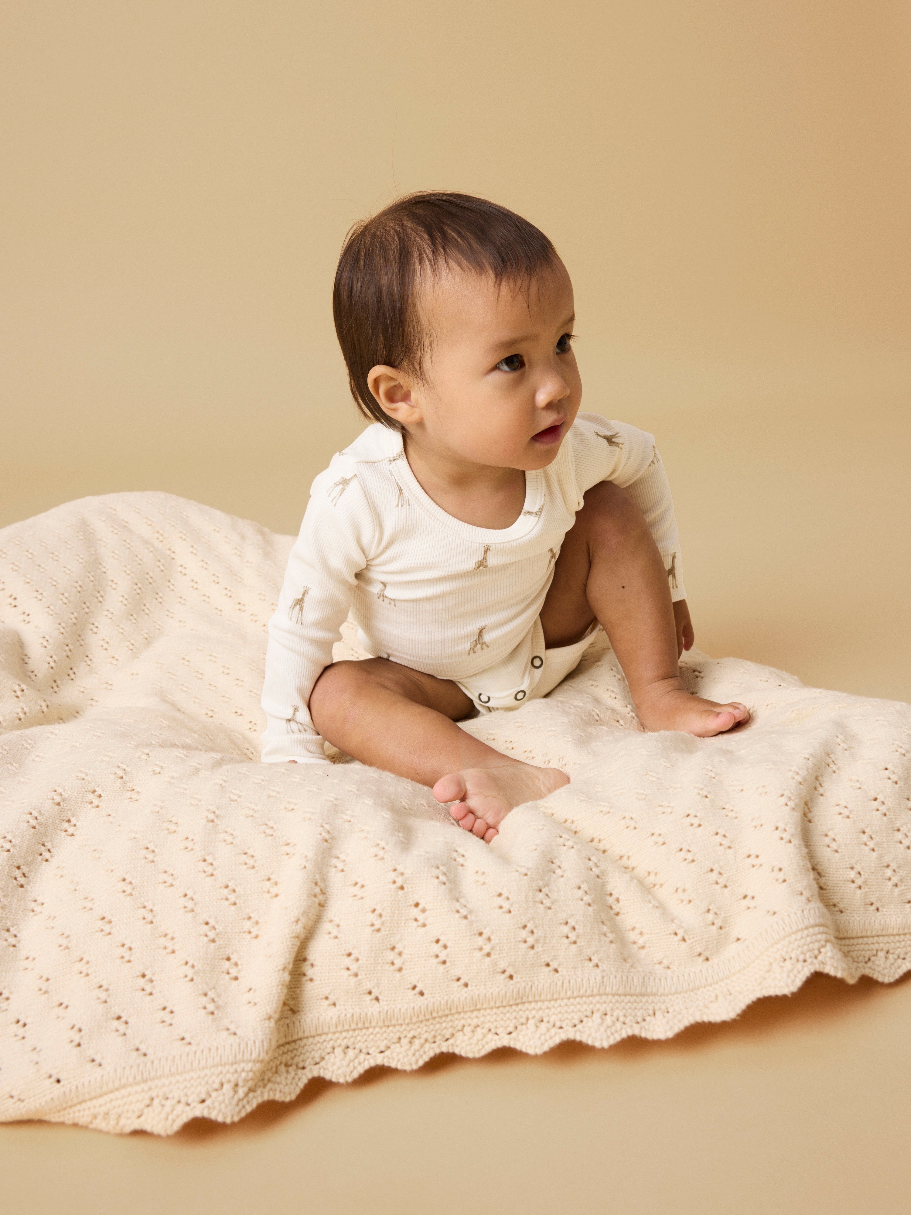 Lil Atelier Gavo - Emo LS Slim Body - Turtledove/Giraffe