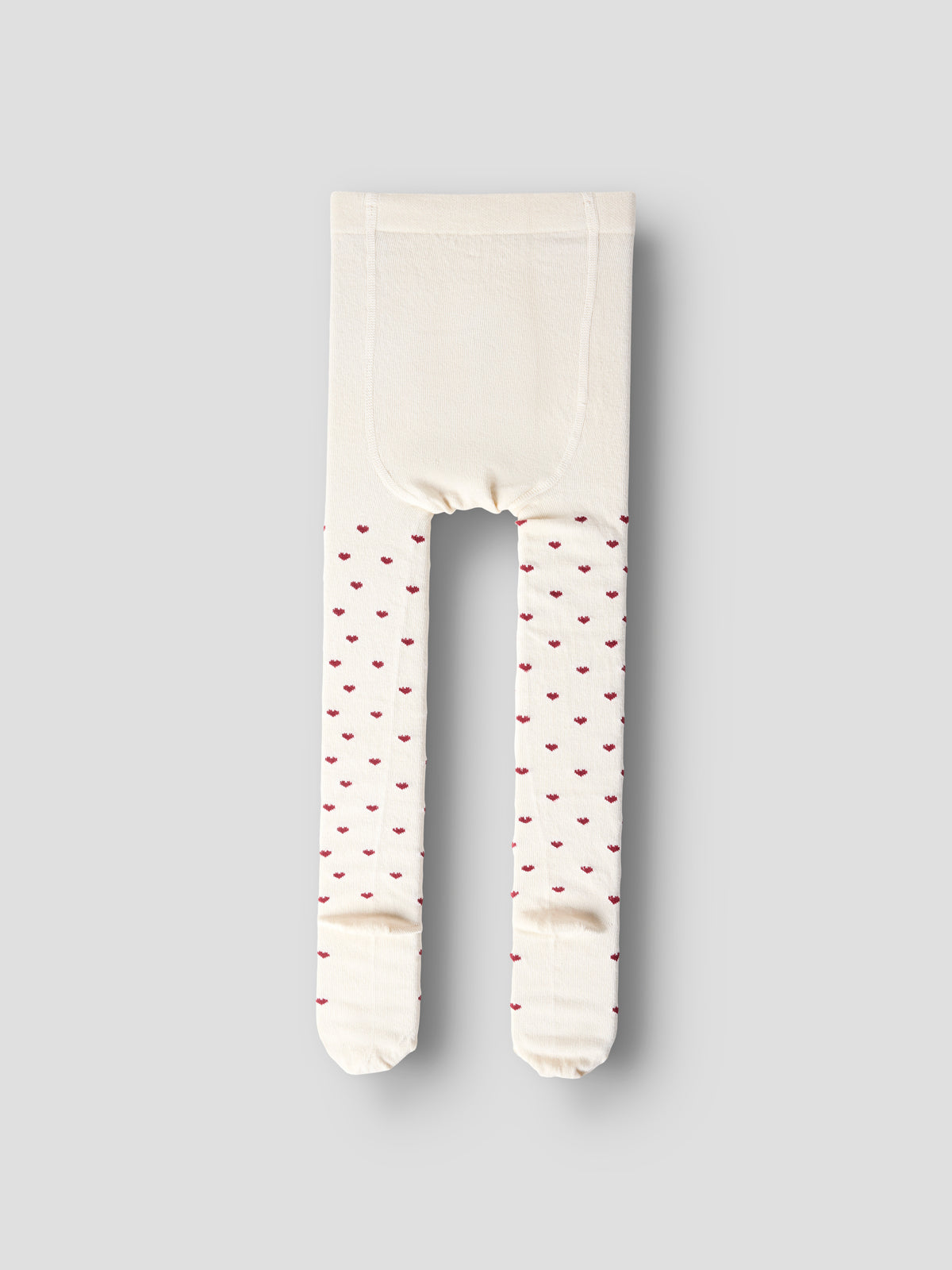 Lil Atelier Reba - Len Pantyhose - Turtledove Biking Red