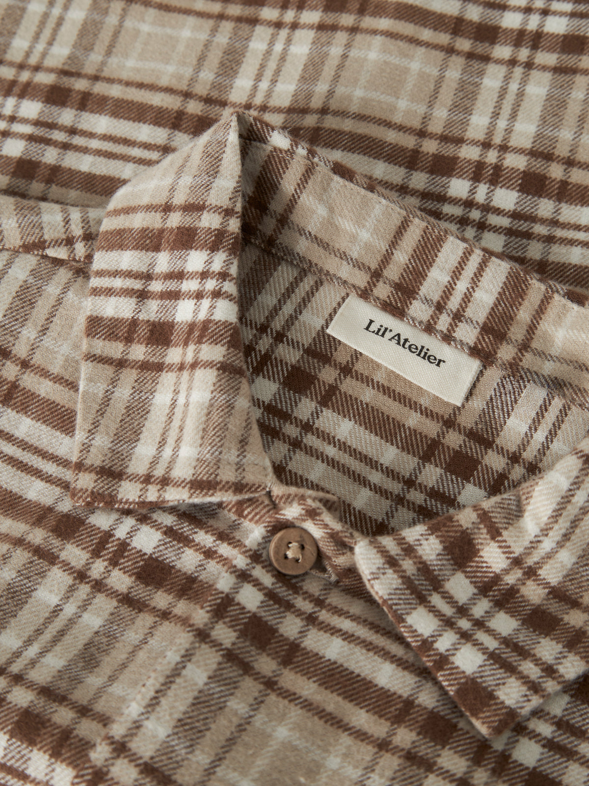 Lil Atelier Renrik - LS Loose Shirt - White Pepper