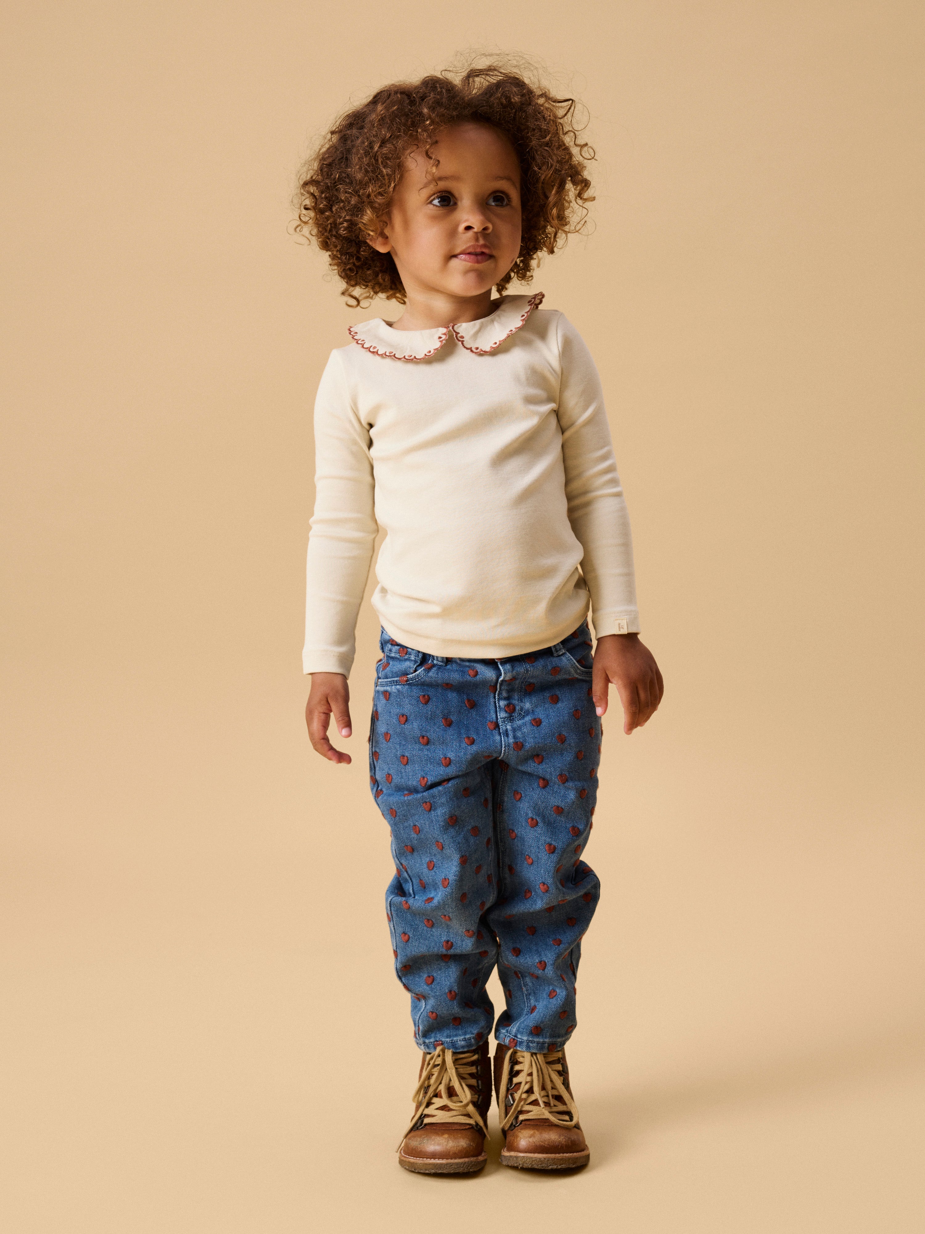 Lil Atelier Fundo - Loa LS Slim Top - Turtledove