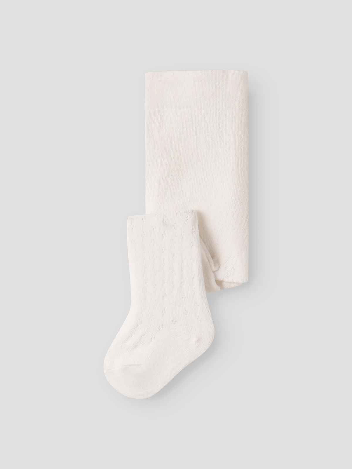 Lil Atelier Ilso - Rug Pointelle Pantyhose - Coconut Milk