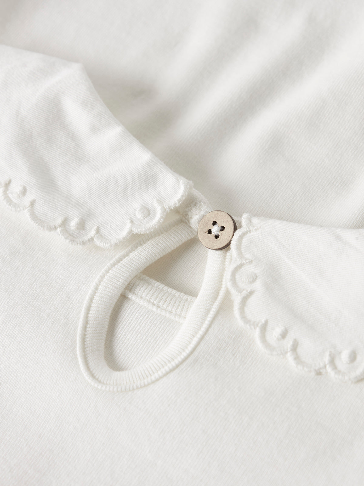 Lil Atelier Fundo - Lia LS Slim Top - Coconut Milk / Coconut Milk