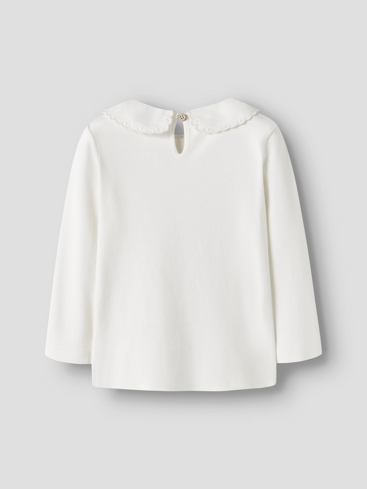 Lil Atelier Fundo - Lia LS Slim Top - Coconut Milk / Coconut Milk