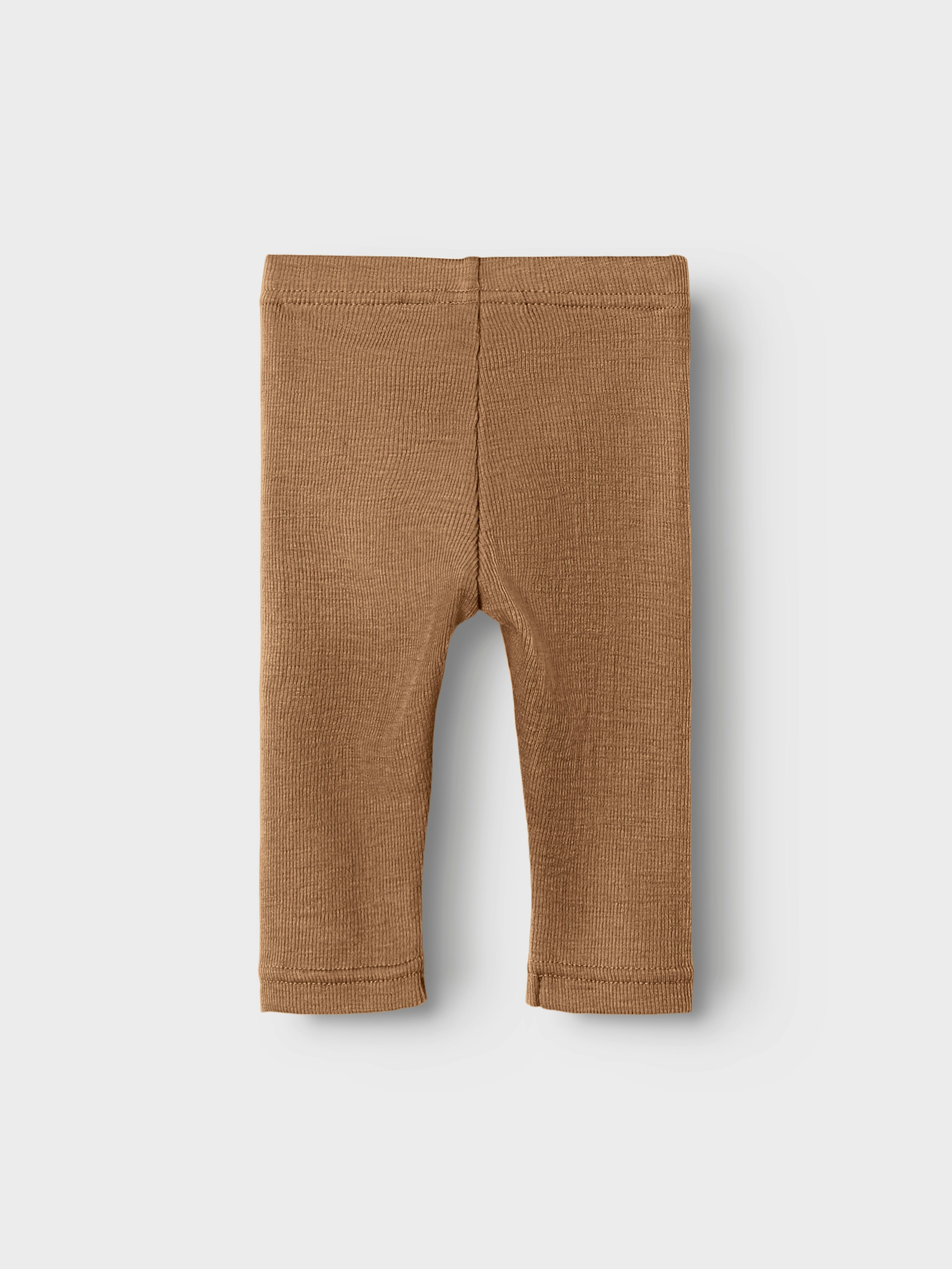 Lil Atelier Noel Nab Wool Leggings - Tigers Eye