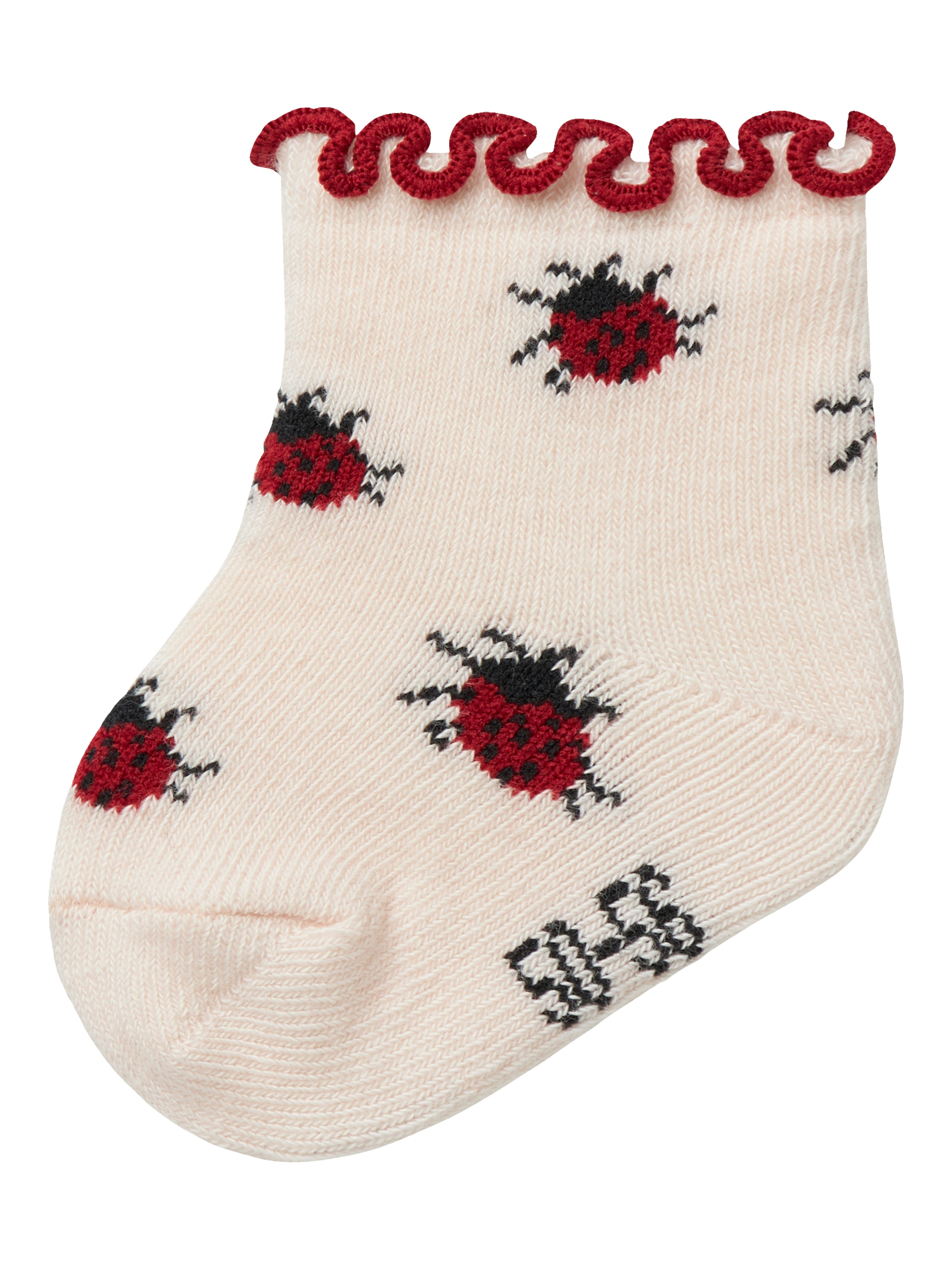 Lil Atelier Darlene Socks - Silver Peony/Ladybug