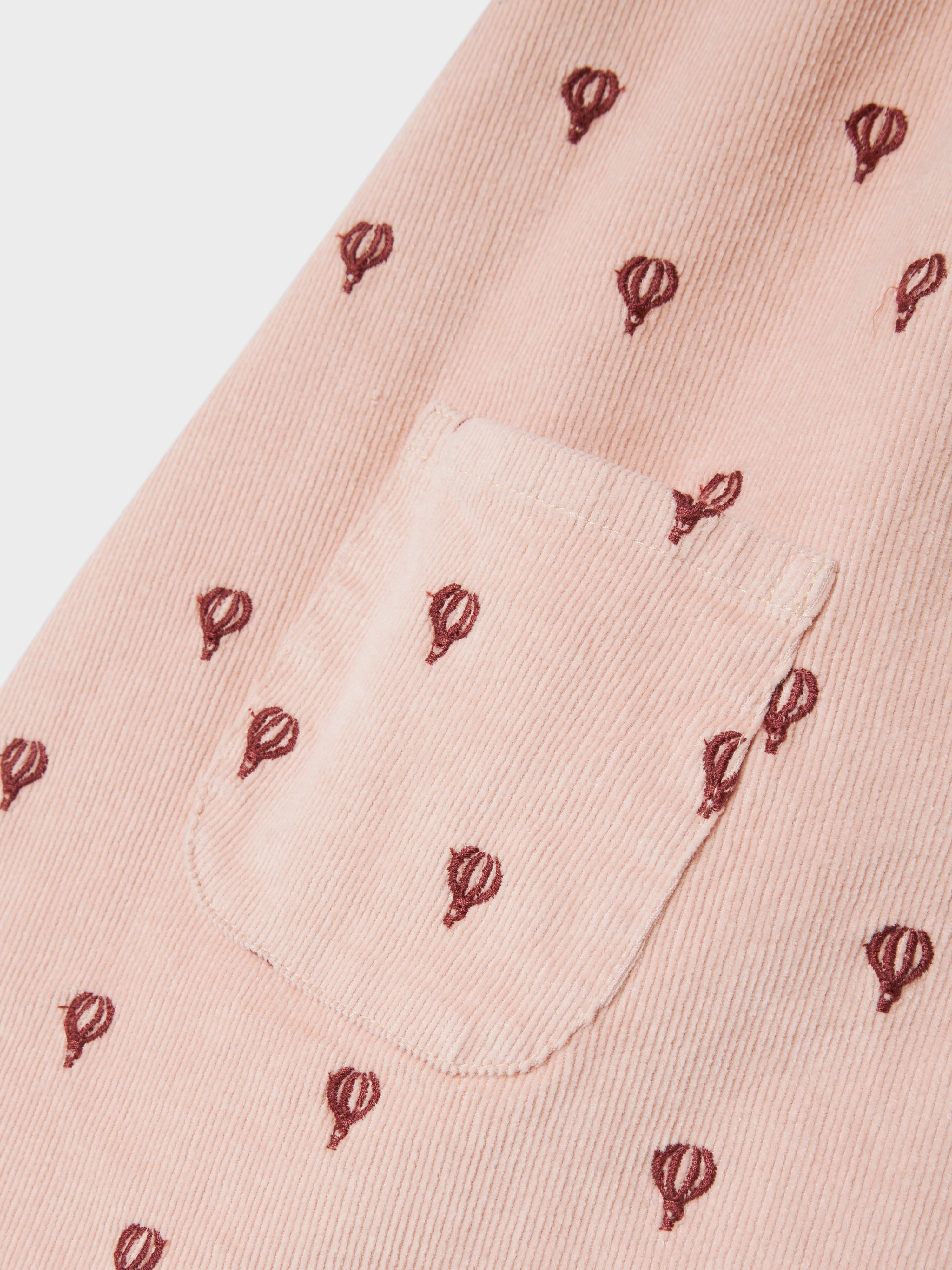 Lil Atelier Nelly Cord Spencer - Cameo Rose