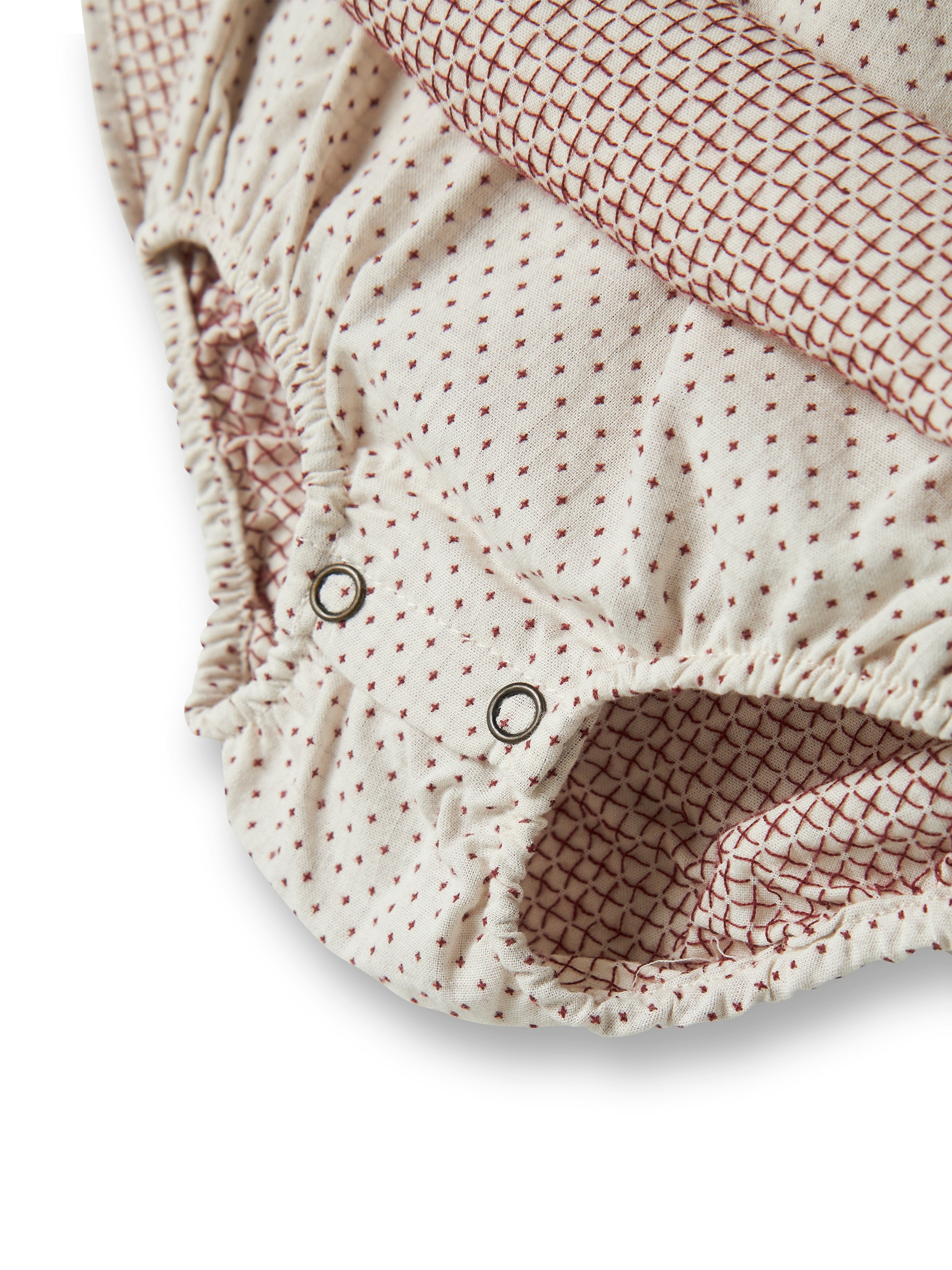 Lil Atelier Olena LS Loose Body Dress - Pastel Parchment