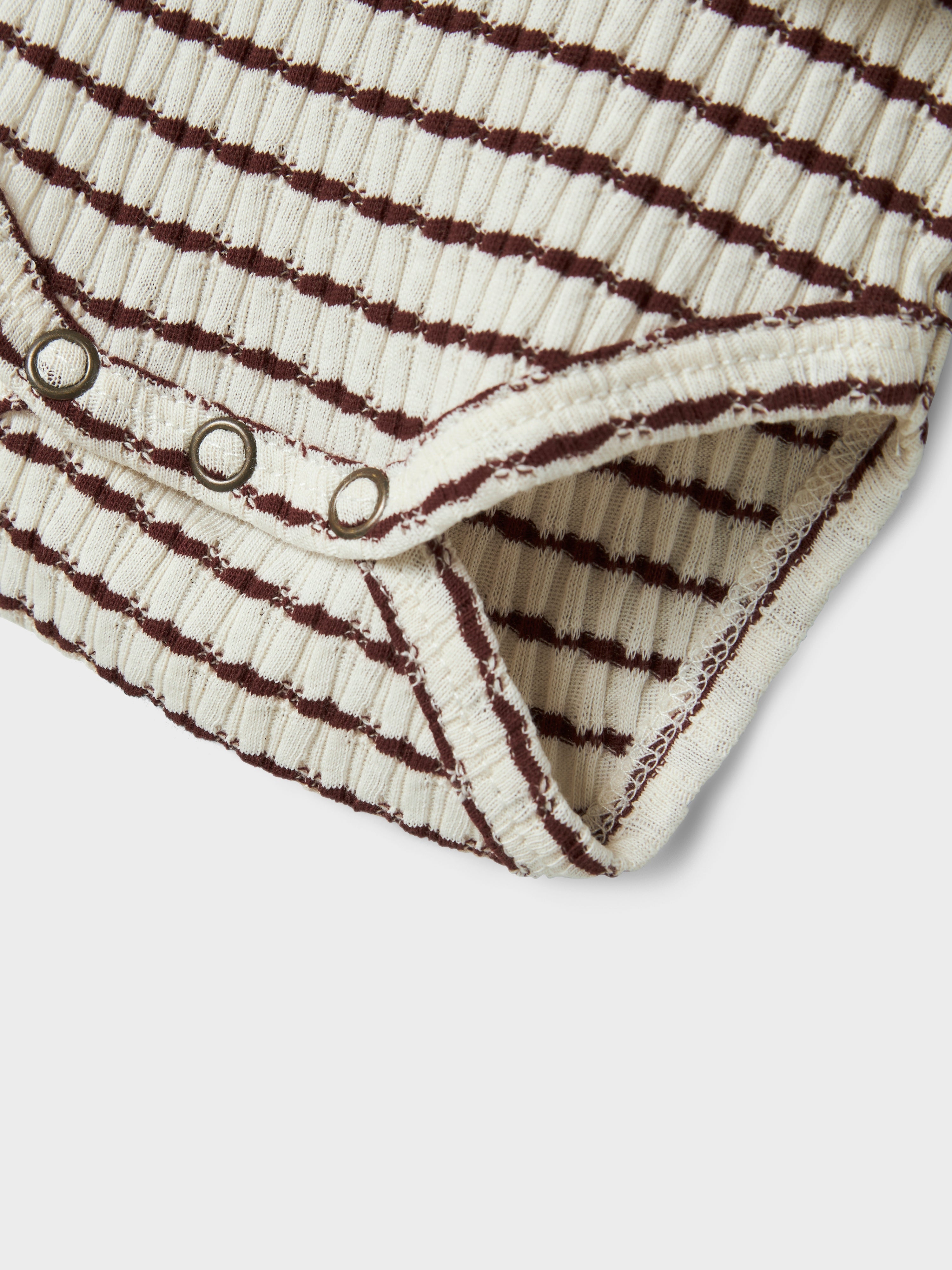 Lil Atelier Sophia LS Body Dress - Hot Chocolate