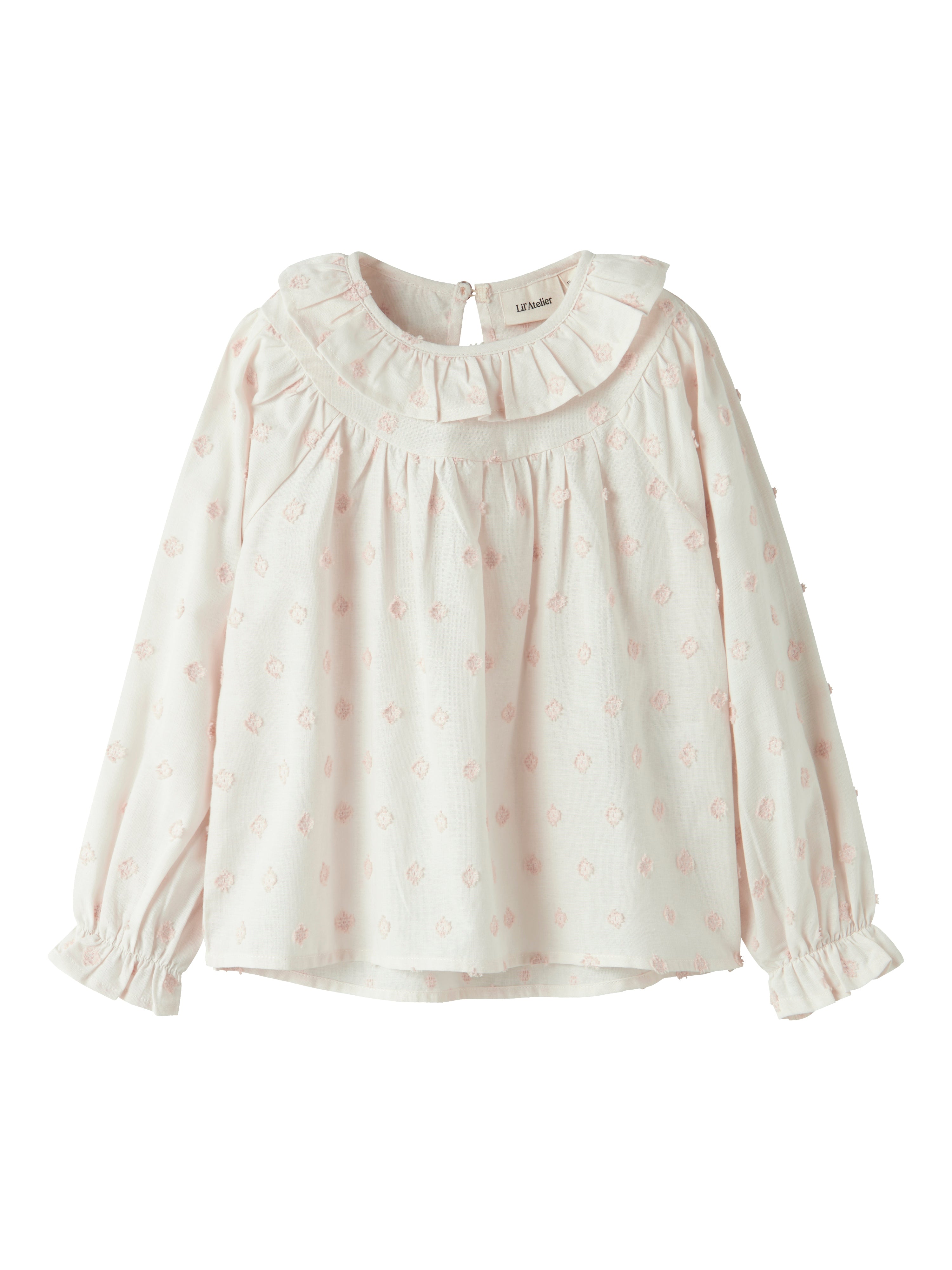 Lil Atelier Nethe Loose Shirt - Pastel Parchment