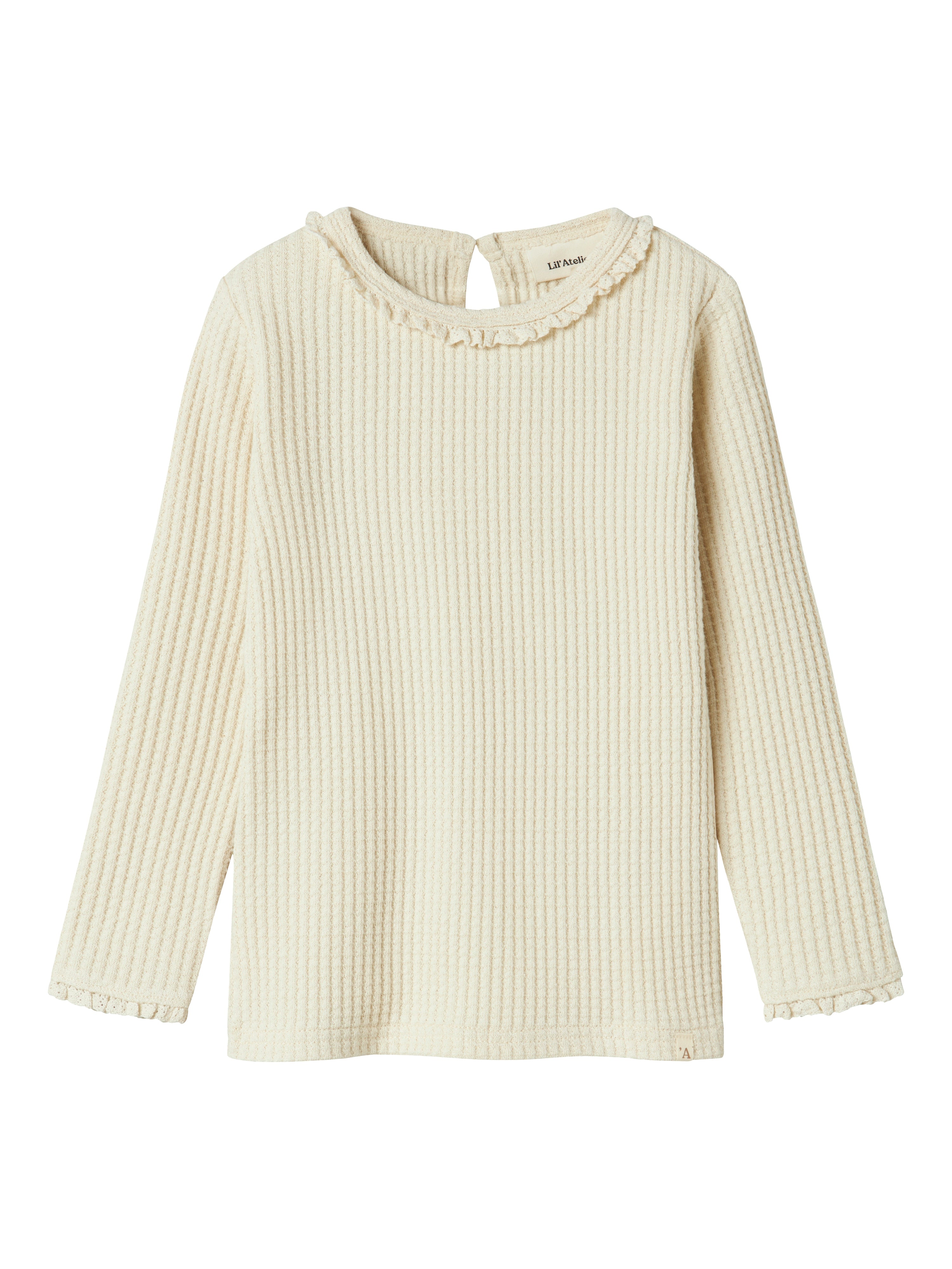 Lil Atelier Osanne Slim Top - Turtledove